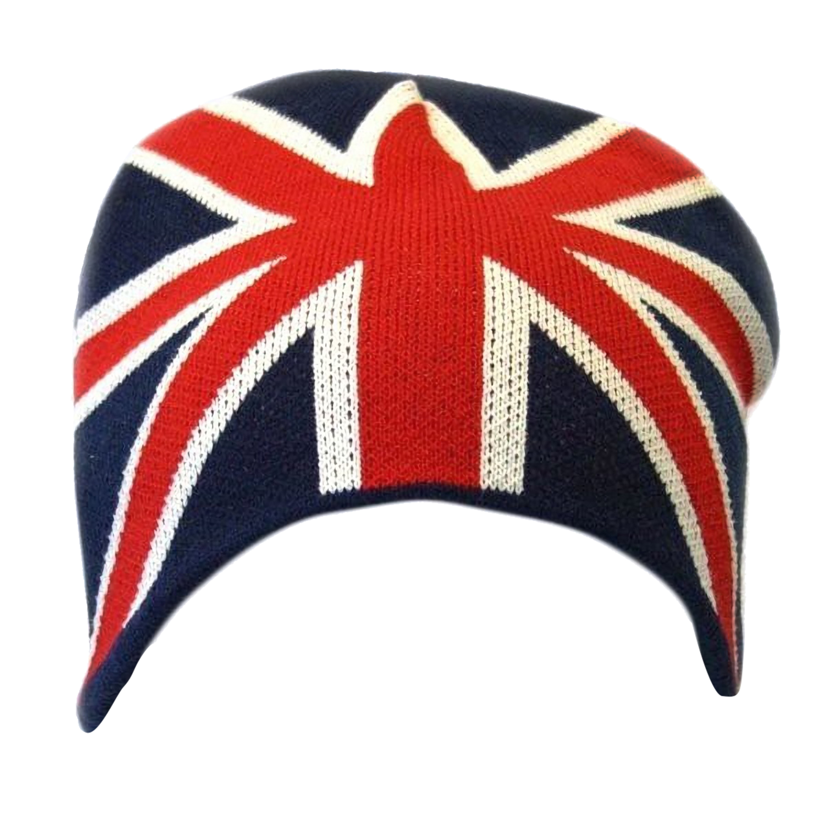 Gorro Beanie De Invierno Diseño Bandera Reino Unido Universal Textiles - blanco - 