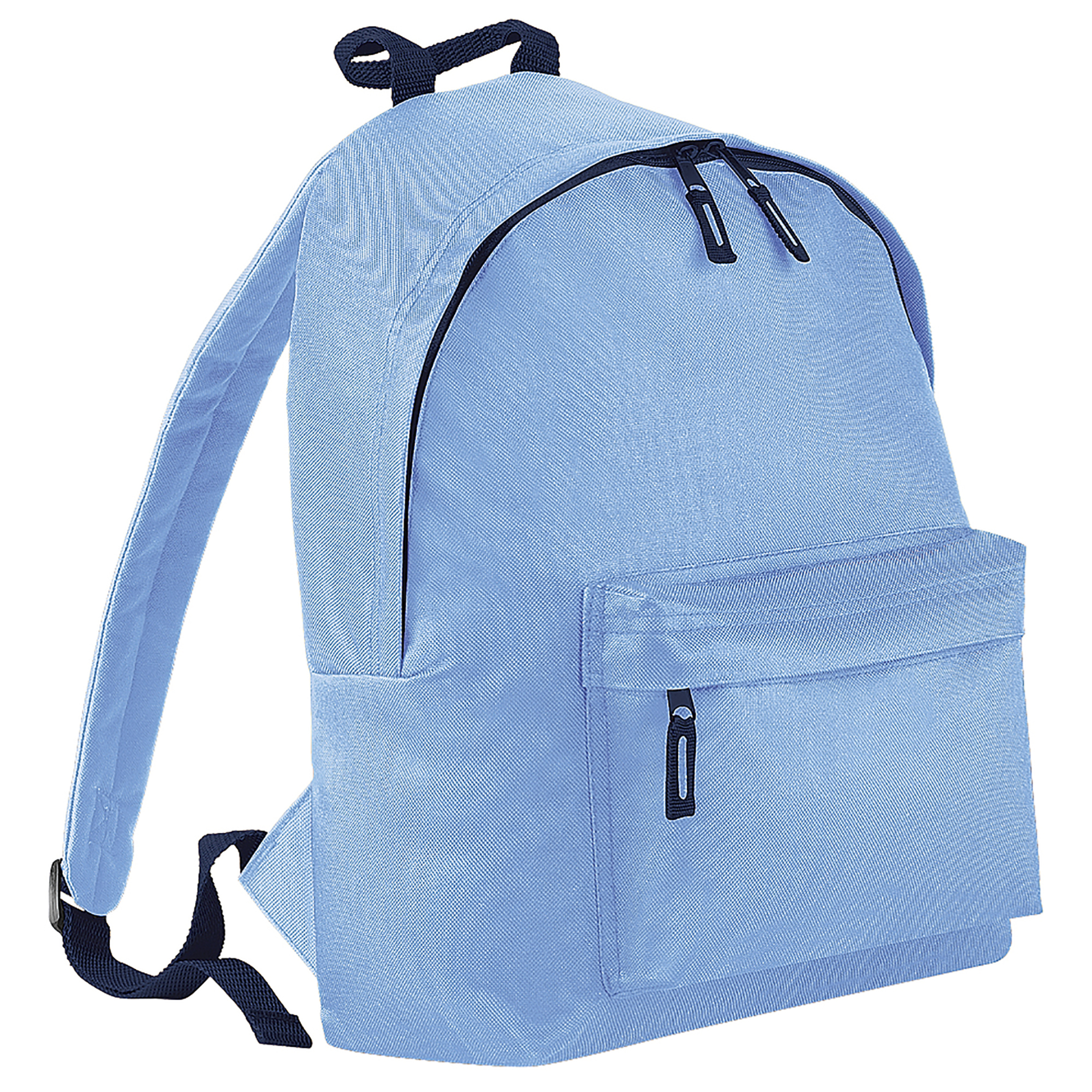 Bagbase - Mochila Modelo Fashion (18 Litros) (Paquete De 2) (Azul Cielo/azul Marino)