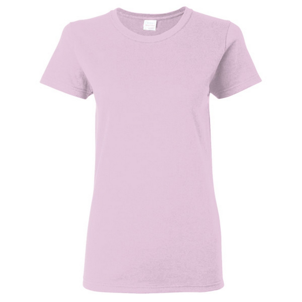 Camiseta De Algodón Grueso De Manga Corta Gildan Missy - rosa-palo - 