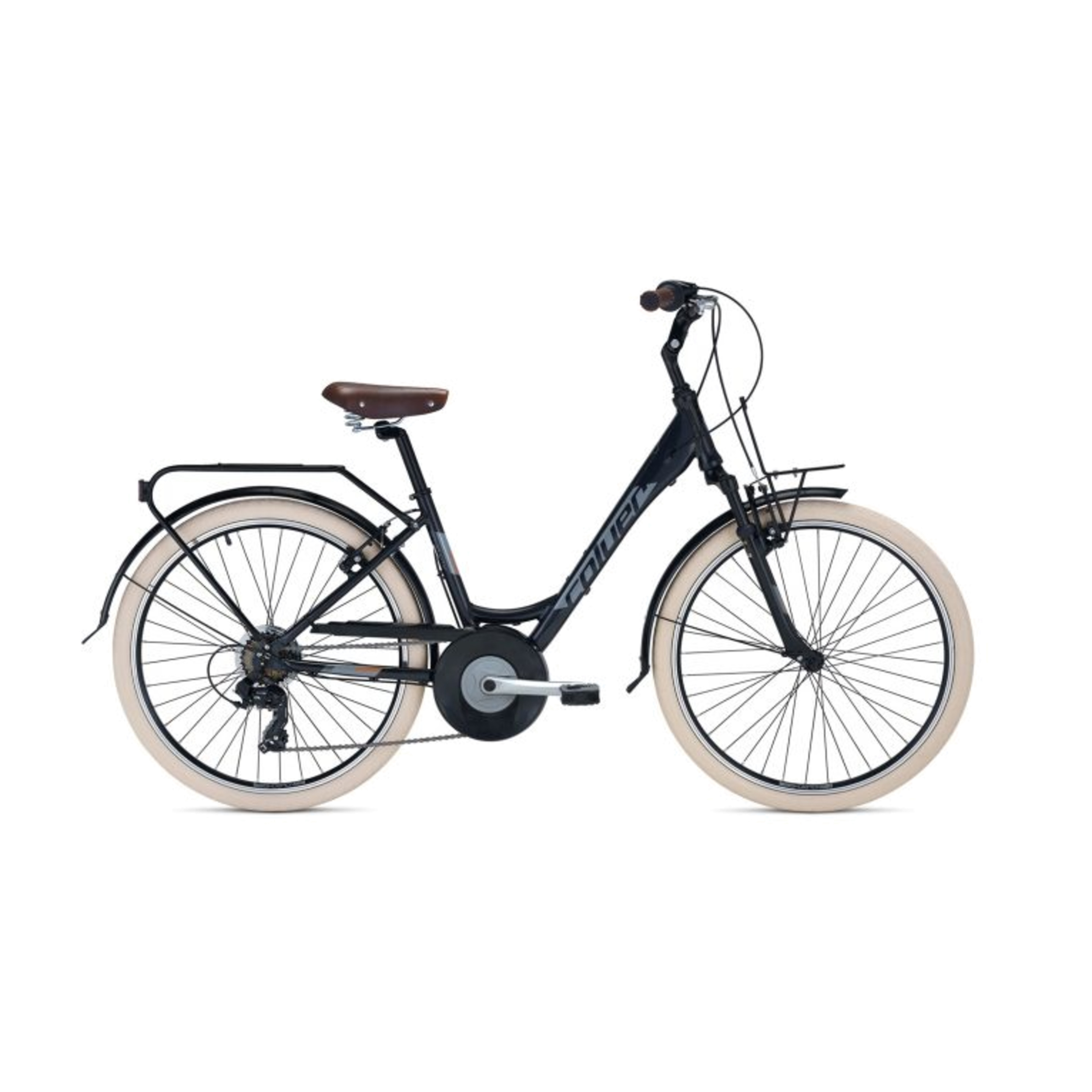 Bicicleta Ciudad Coluer Bahia 707 Hs 7vl T/16 Gris