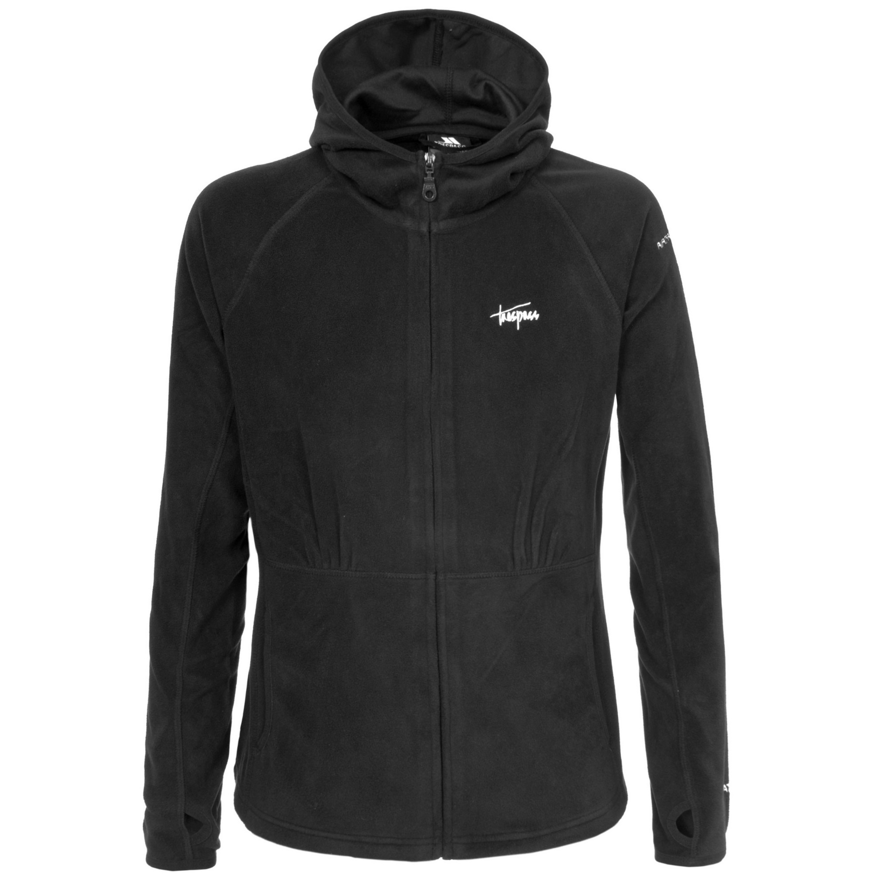 Chaqueta Forro Polar Con Capucha Y Cremallera Trespass Marathon Mujer