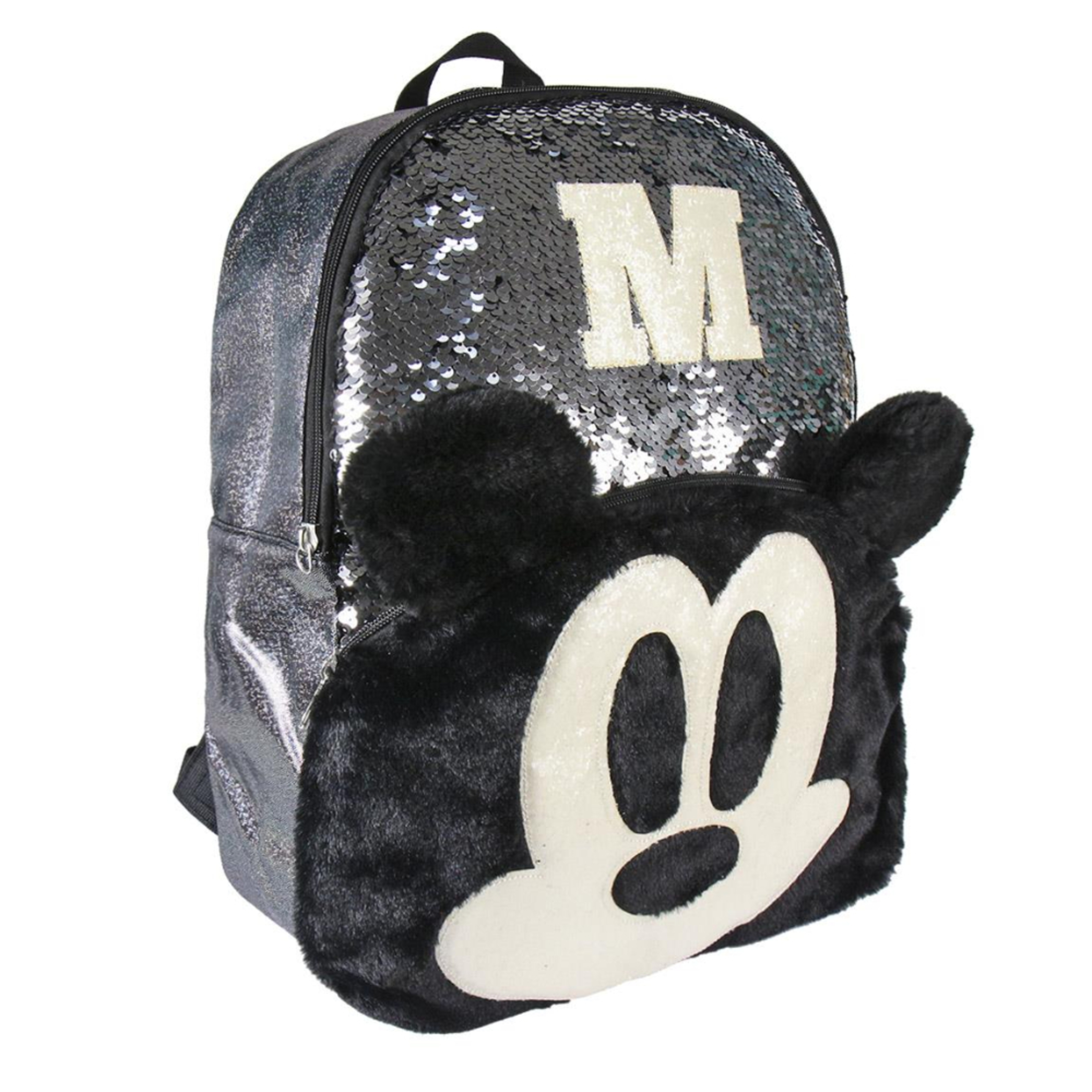 Mochila Mickey Mouse 64316 - Plateado  MKP