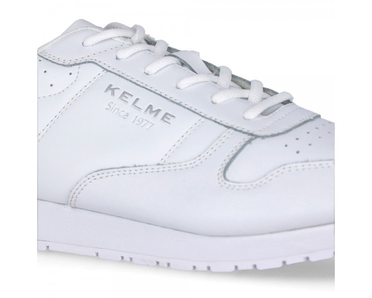 Zapatillas De Niño Kelme Victory Kids Cordones Blanco