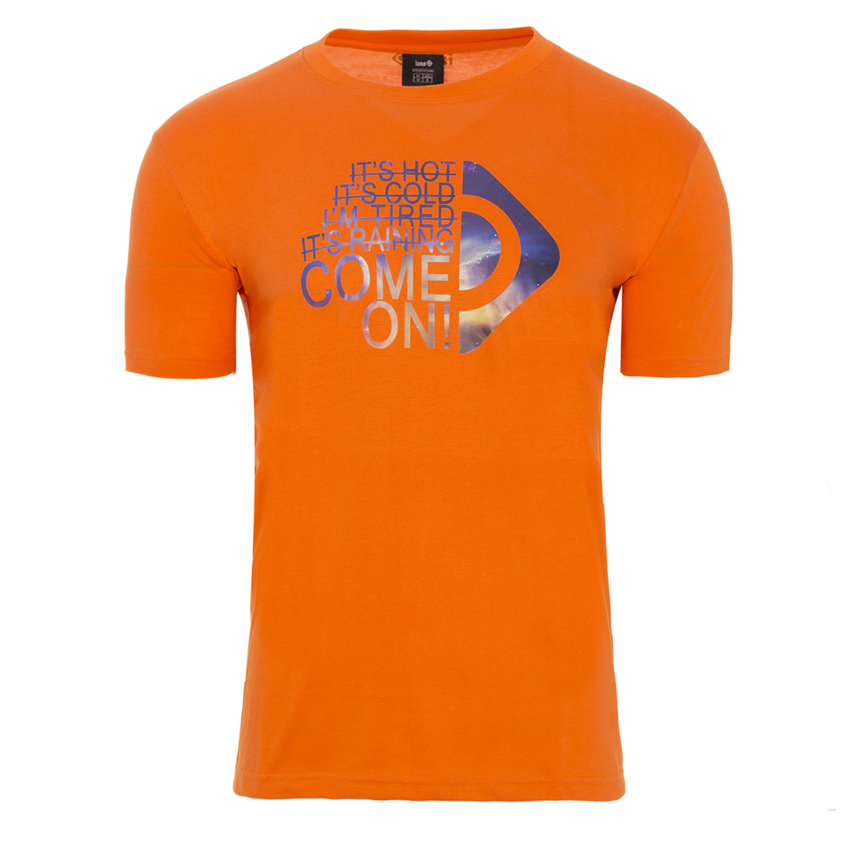 Camiseta Algodón Izas Alabama - naranja - 