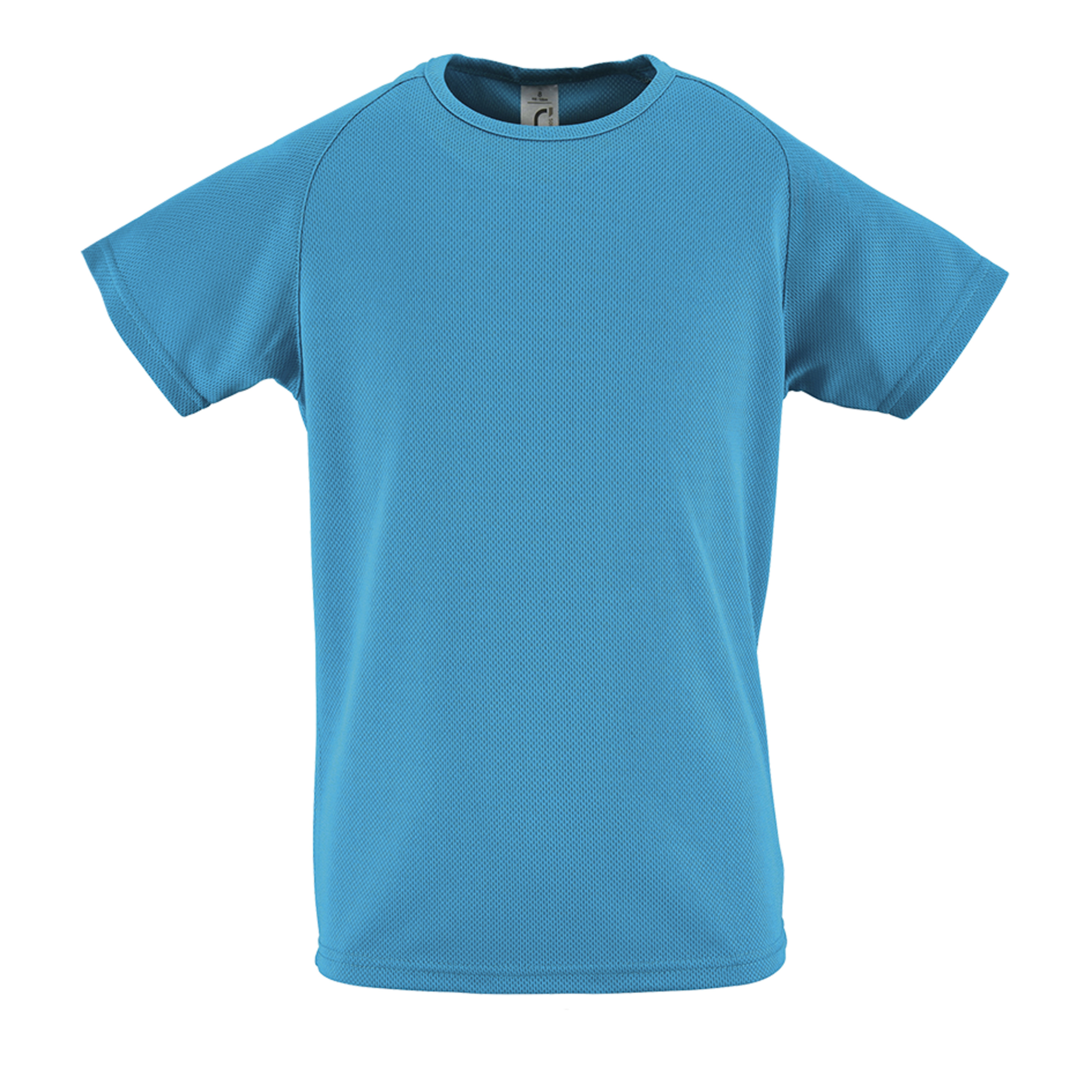 Camiseta Kids Sporty Kids Raglan Sleeves - azul-aqua - 