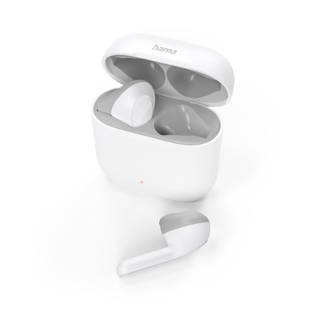 Auriculares Bluetooth True Wireless Hama Freedom Light - blanco - 