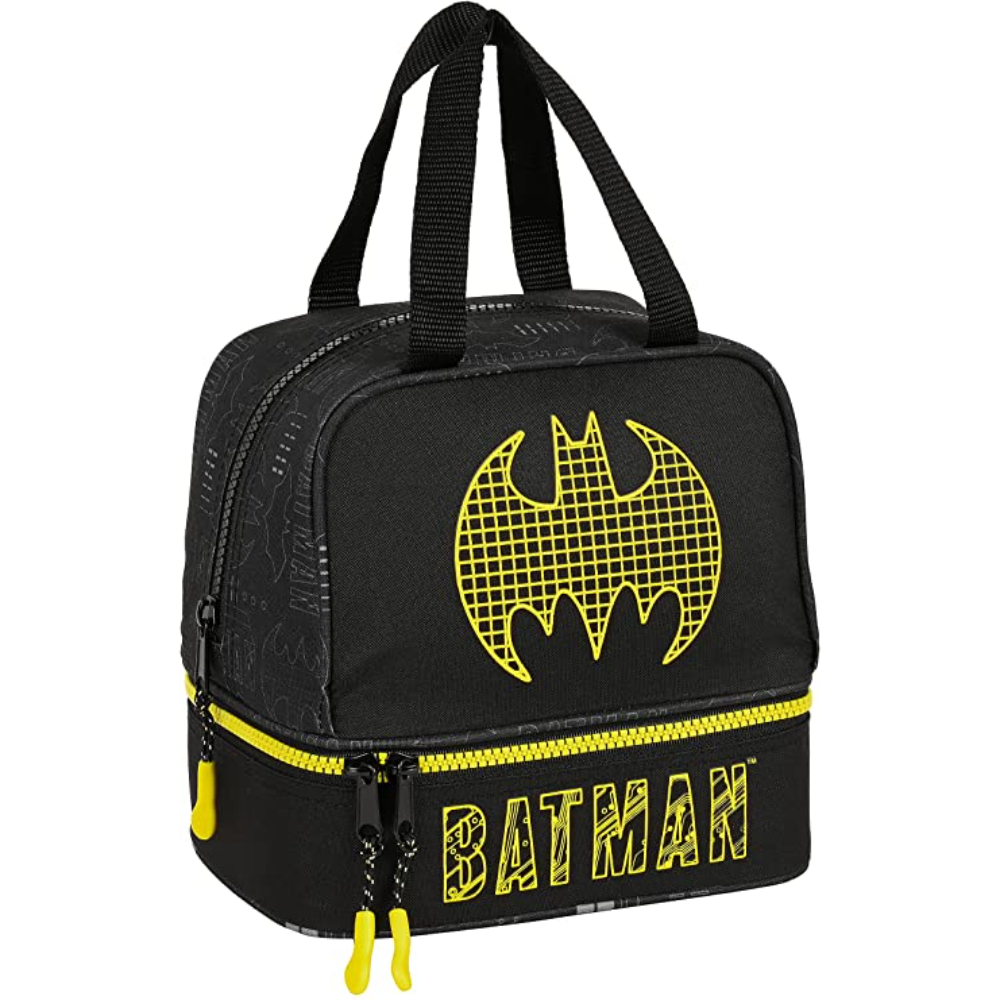 Bolsa Portaalimentos Batman - negro - 