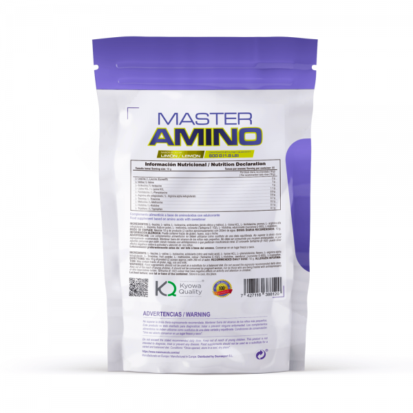 Master Amino - 800g De Mm Supplements Sabor Limon