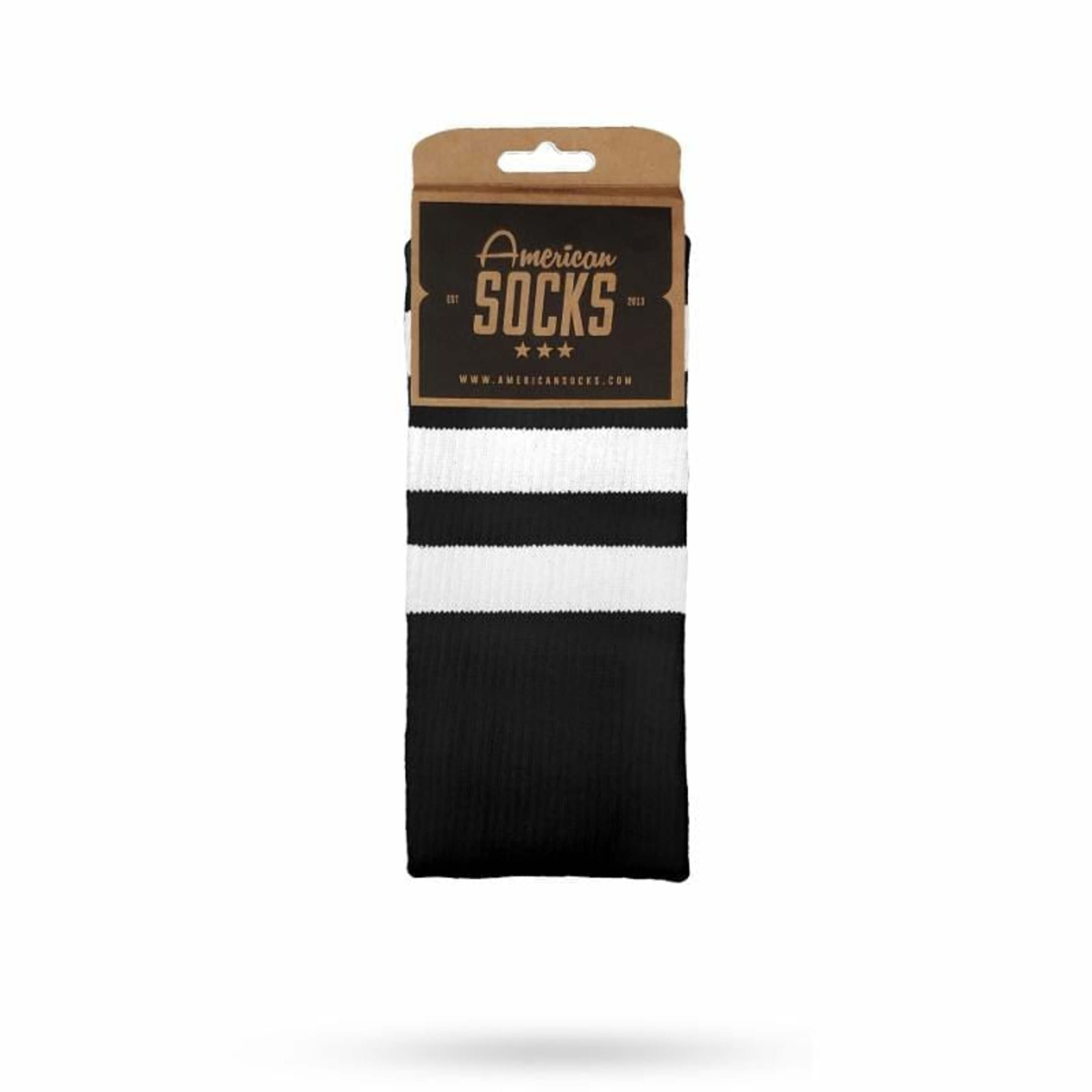 Calcetines American Socks  Back In Black Ii Mid High - Negro - Calcetines Técnicos De Deporte  MKP
