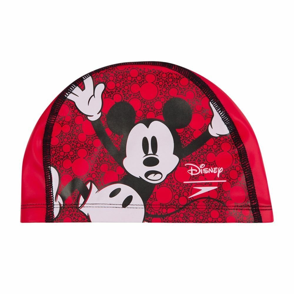 Gorro De Natación Speedo Pace Diseño De Mickey Mouse Disney - rojo - 