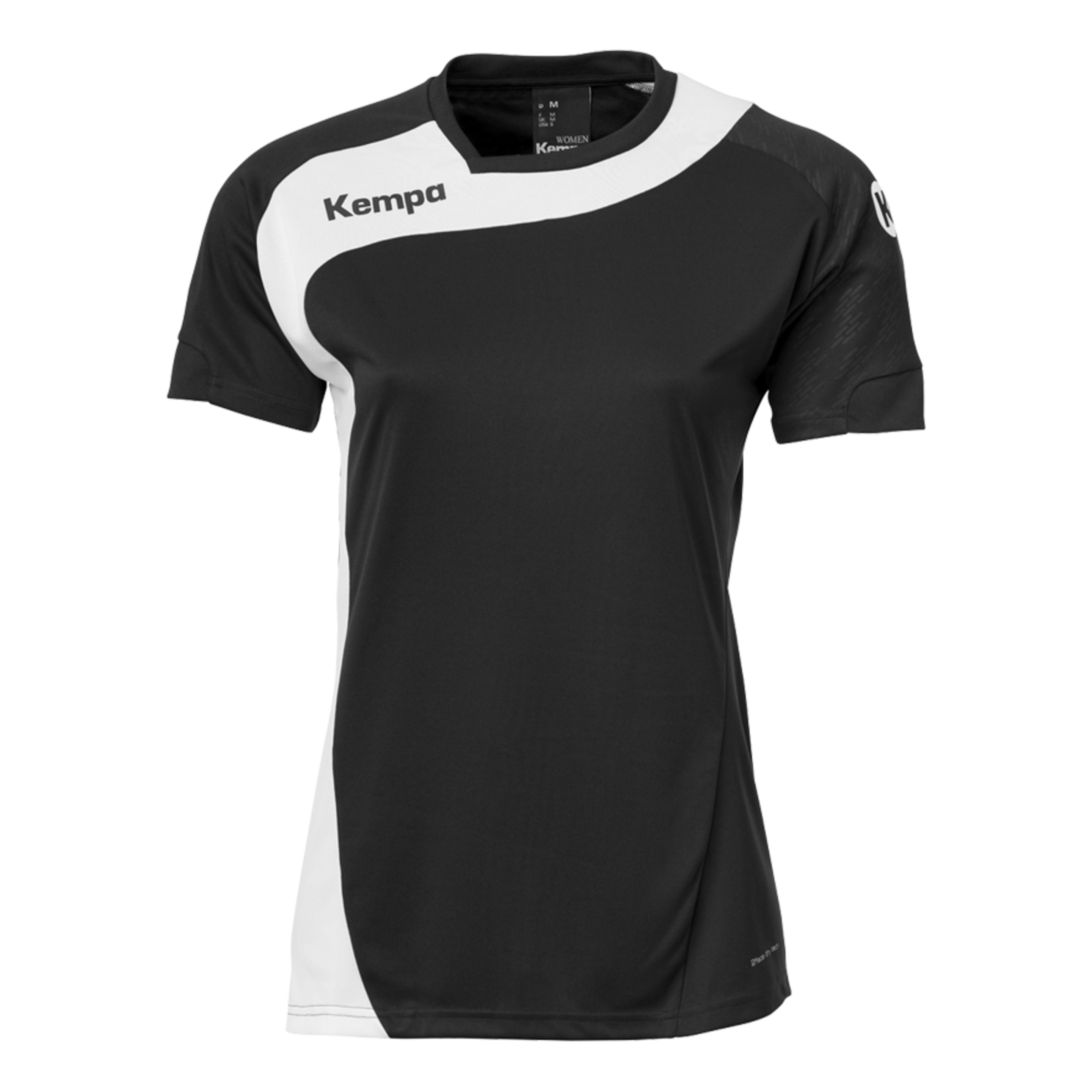 Peak Camiseta Kempa - negro-blanco - 