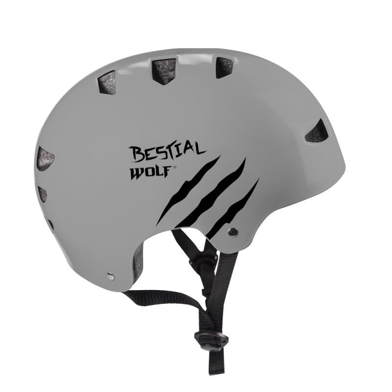 Capacete Universal Unissex Bestial Wolf Skull