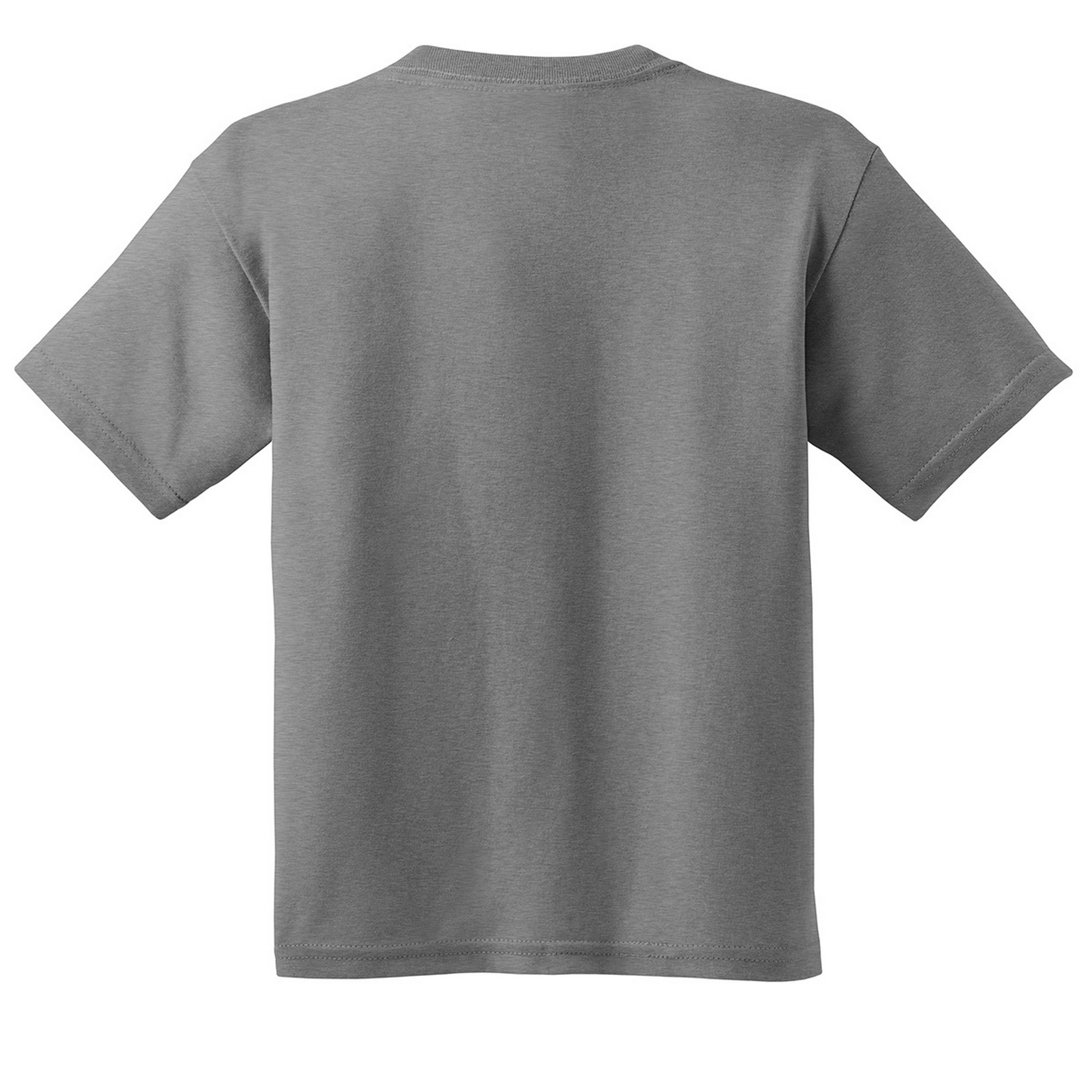 Camiseta Básica De Manga Corta Estilosa Suave Niños Verano/calor (paquete De 2) Gildan