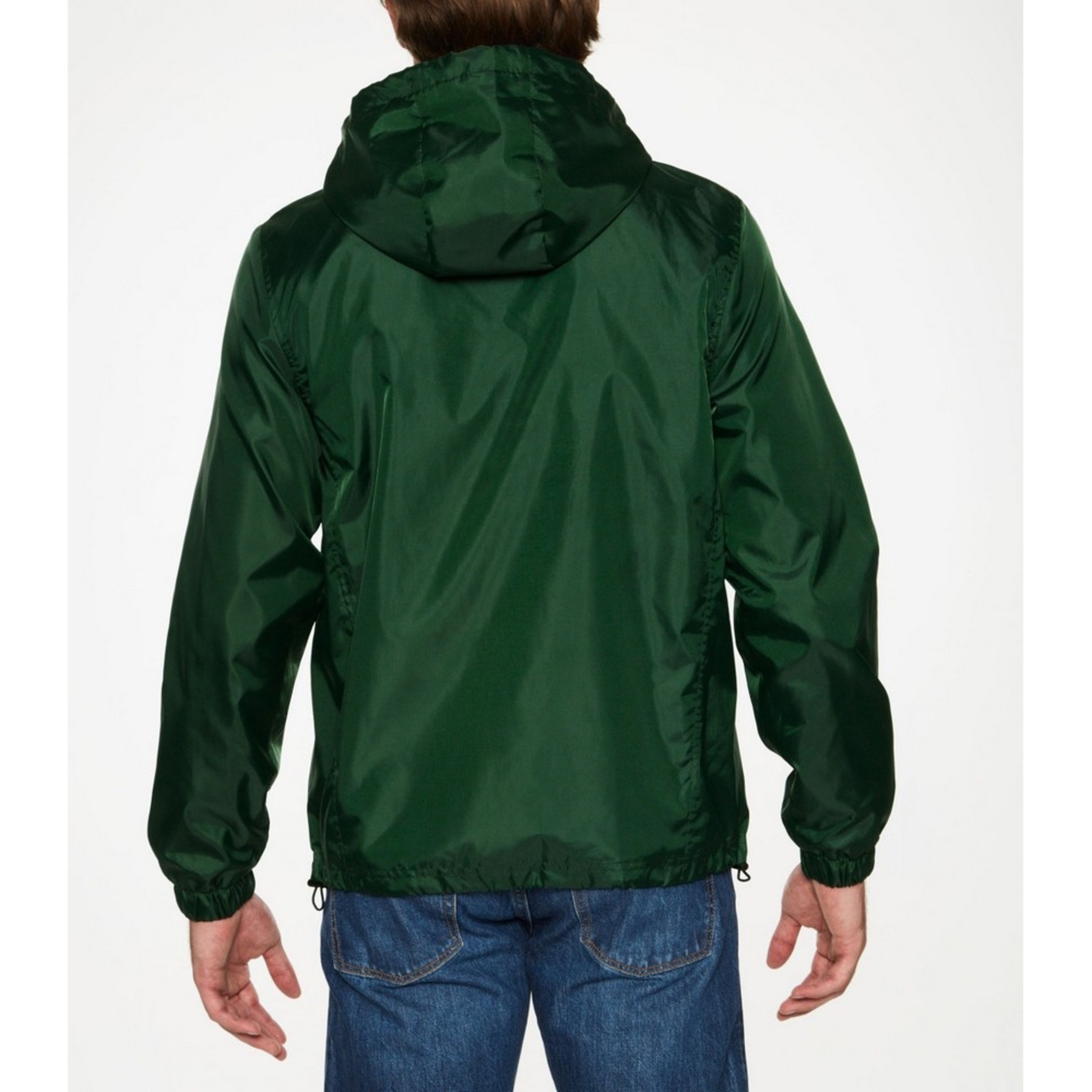 Chaqueta Cortavientos Hammer Para Hombre Gildan (Verde)