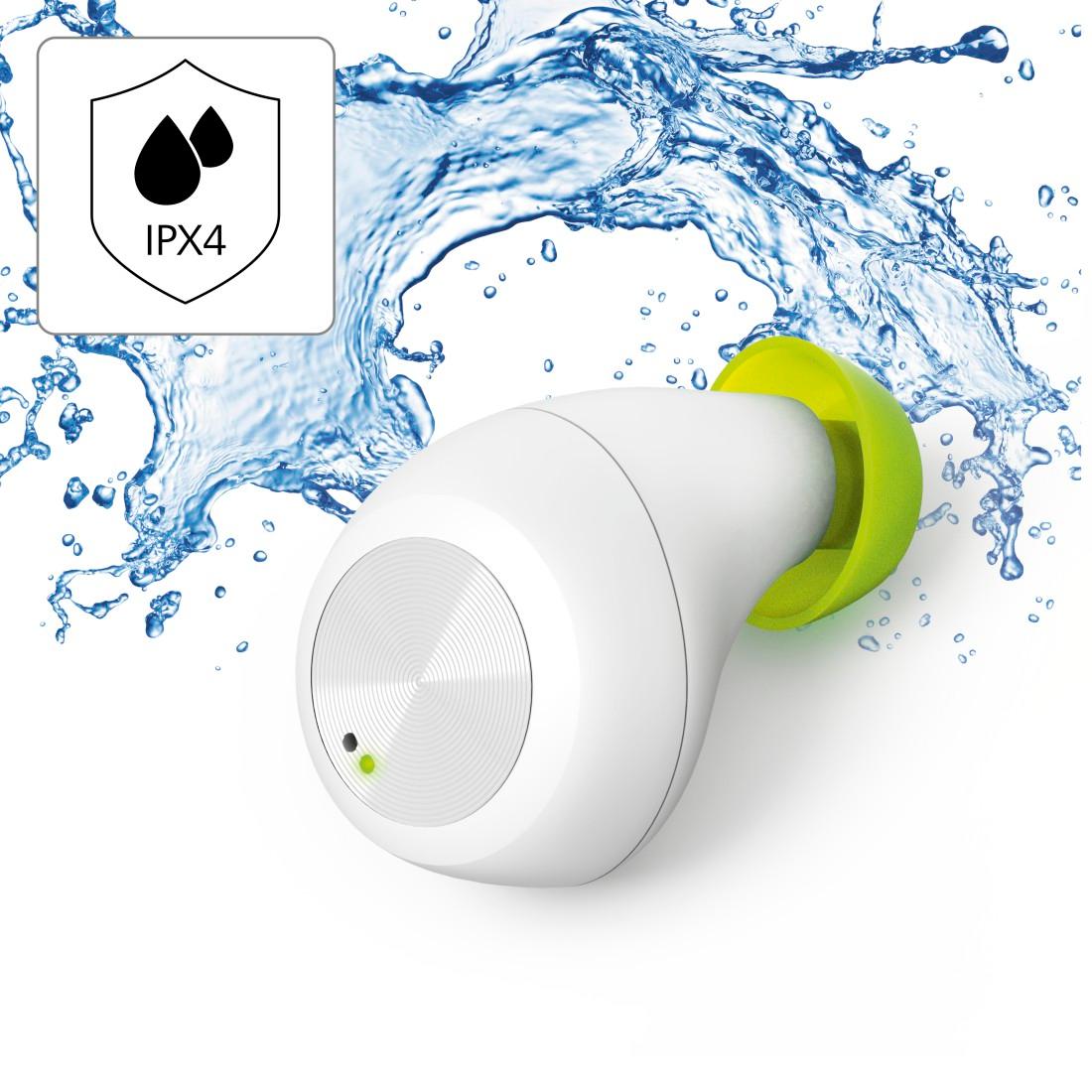 Auriculares Bluetooth True Wireless  Hama Spirit Chop - Blanco - Auriculares De Desporto Sem Fios  MKP