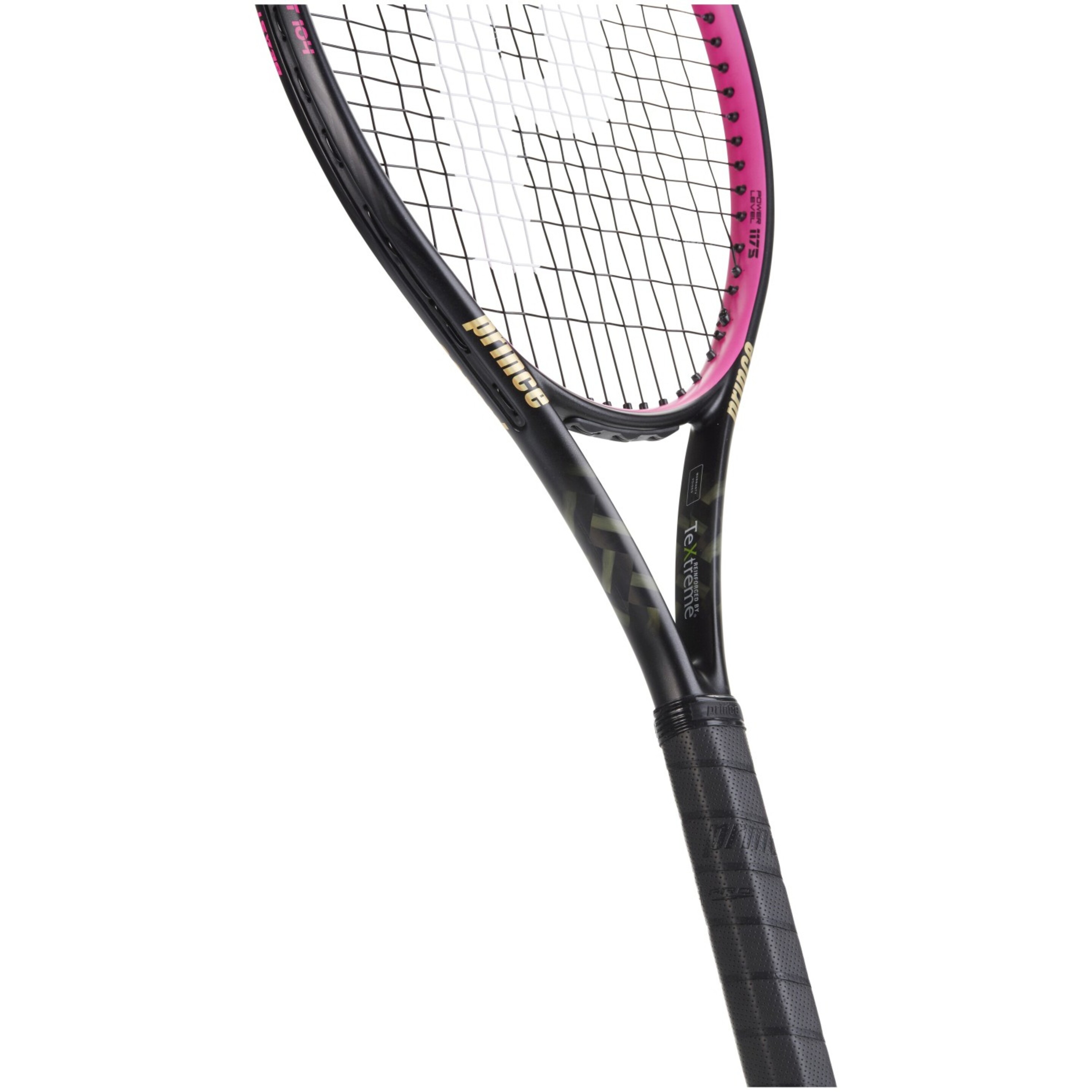 Raqueta De Tenis Txt2 Beast 104 260 Pink Encordada Y Con Funda Prince