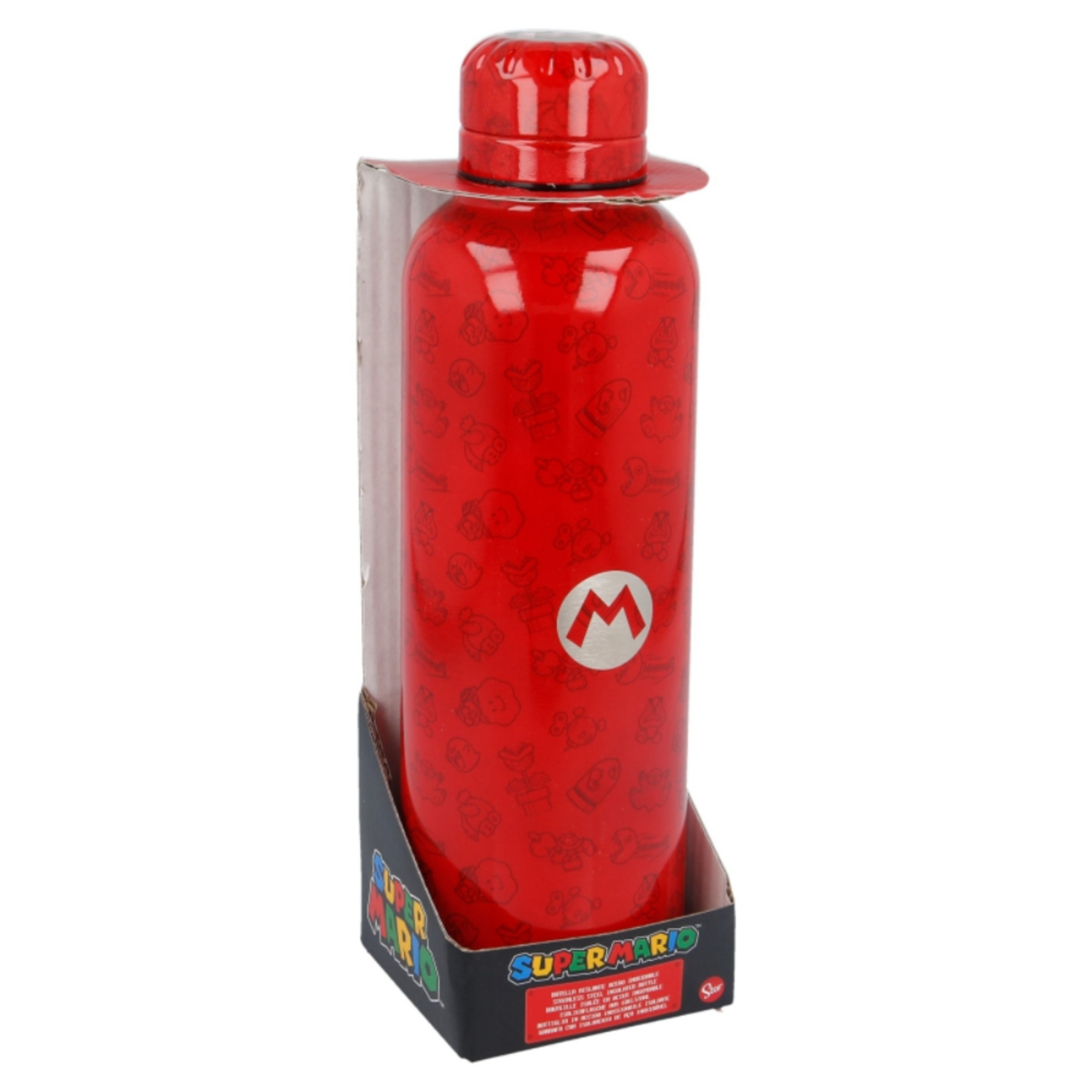 Garrafa Térmica Super Mario Bros 62246 Stor - rojo - 