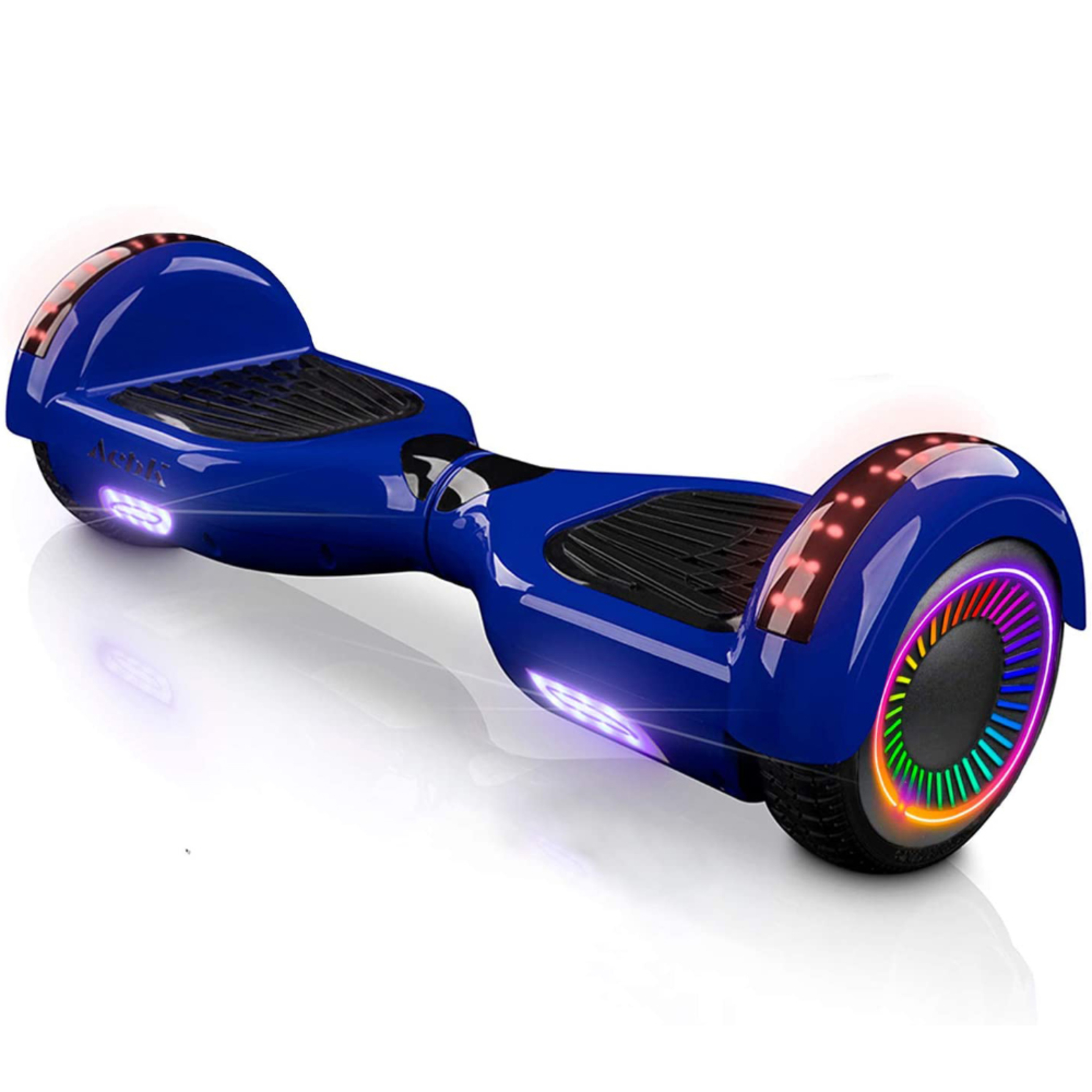 Acbk Hoverboard Con Bluetooth Ruedas Led 250w - azul-oscuro - 
