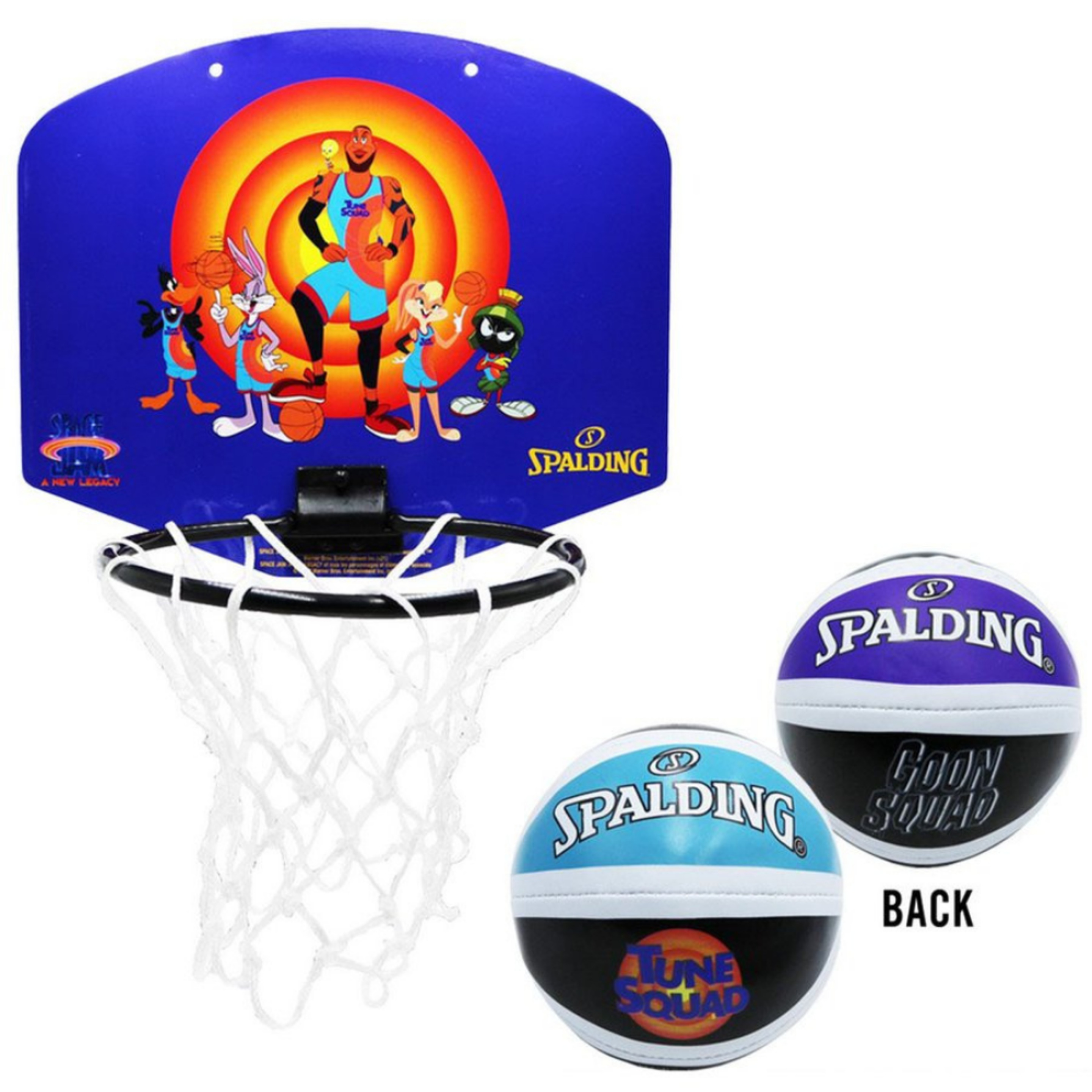 Set Mini Canasta Spalding Space Jam Tune Squad