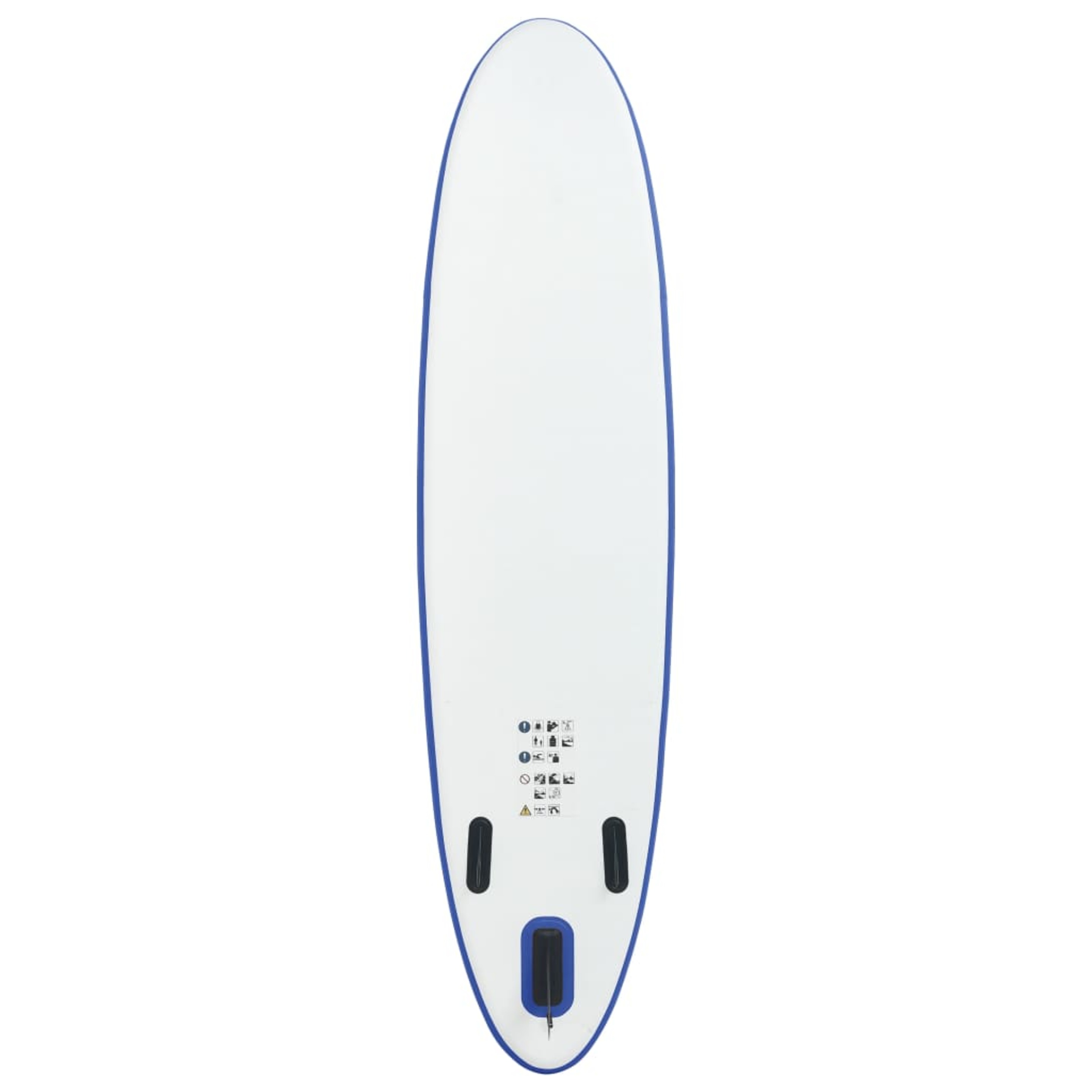 Vidaxl Set De Paddel Surf Tabla Sup Inflable Azul Y Blanco