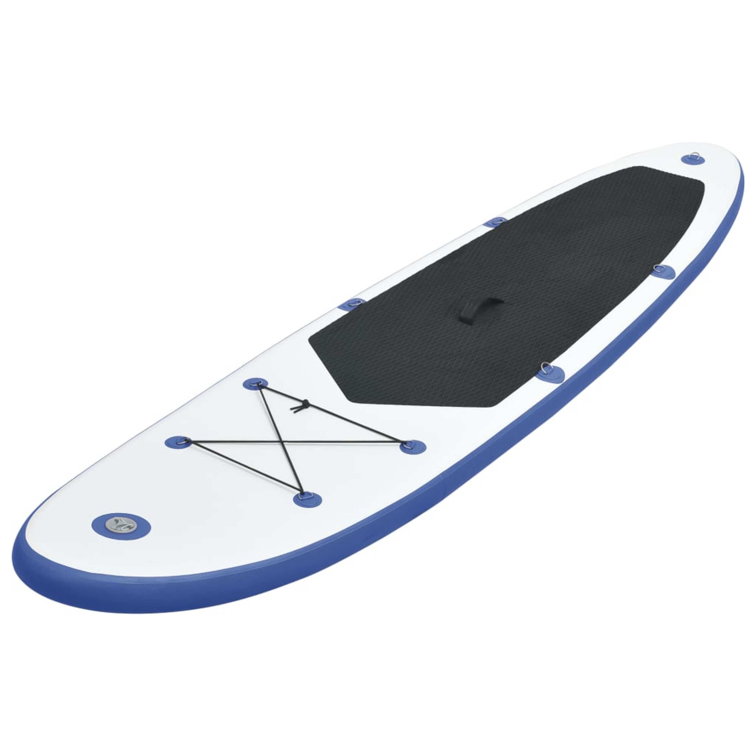 Vidaxl Set De Tabla Inflable De Paddle Surf Sup Azul Y Blanco 360