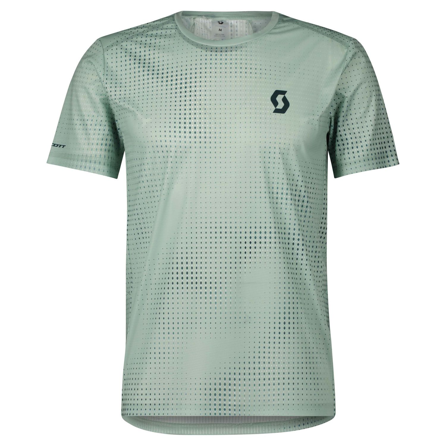 Camiseta Scott Ms Rc Run Ss - verde - 