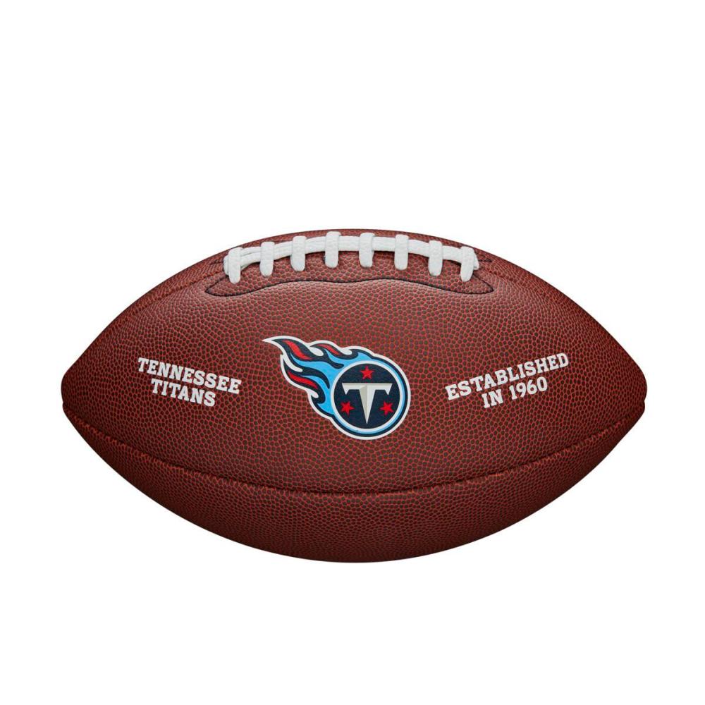 Balón De Fútbol Americano Wilson Nfl Tennessee Titans - marron - 