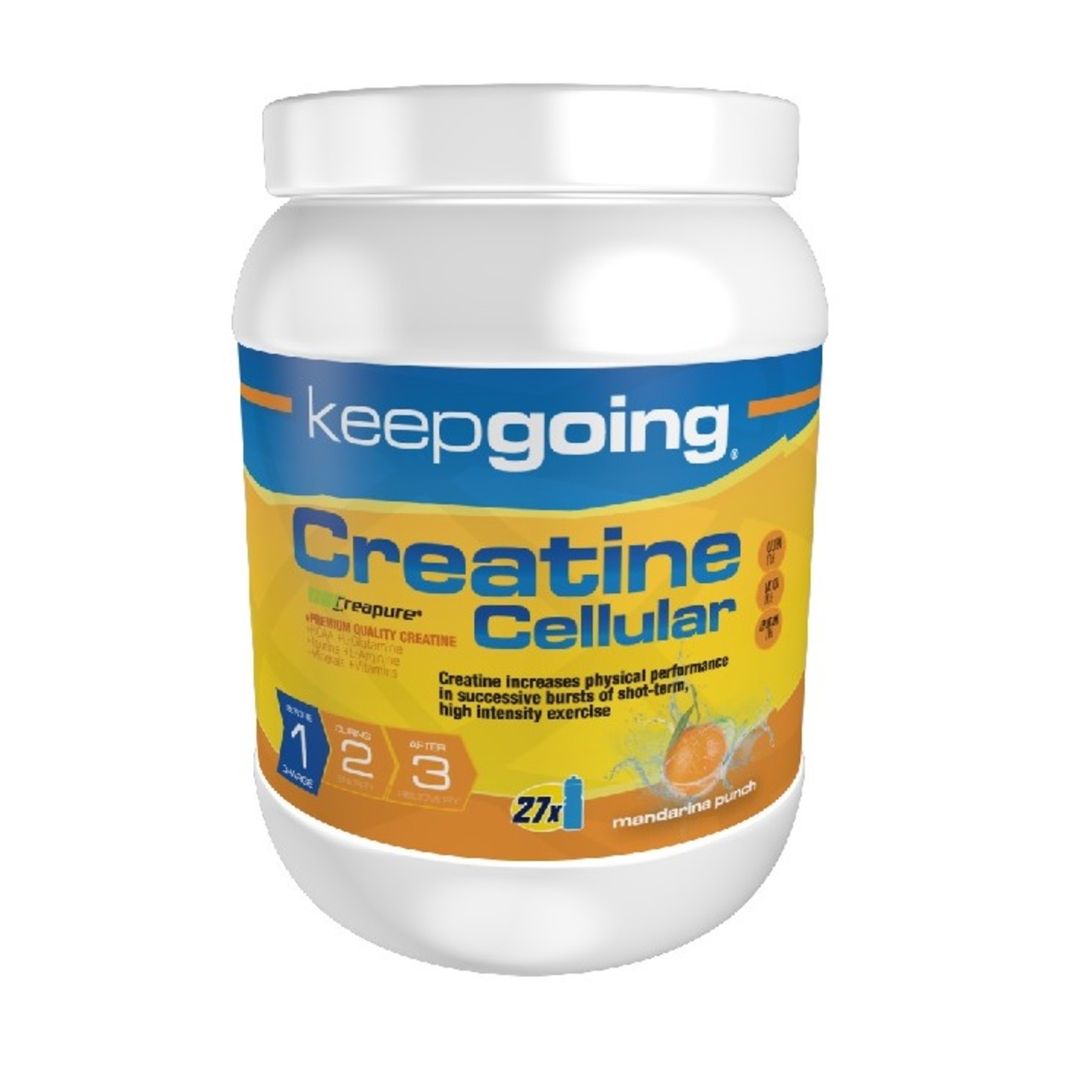 Creatine Cellular Mandarine Punch