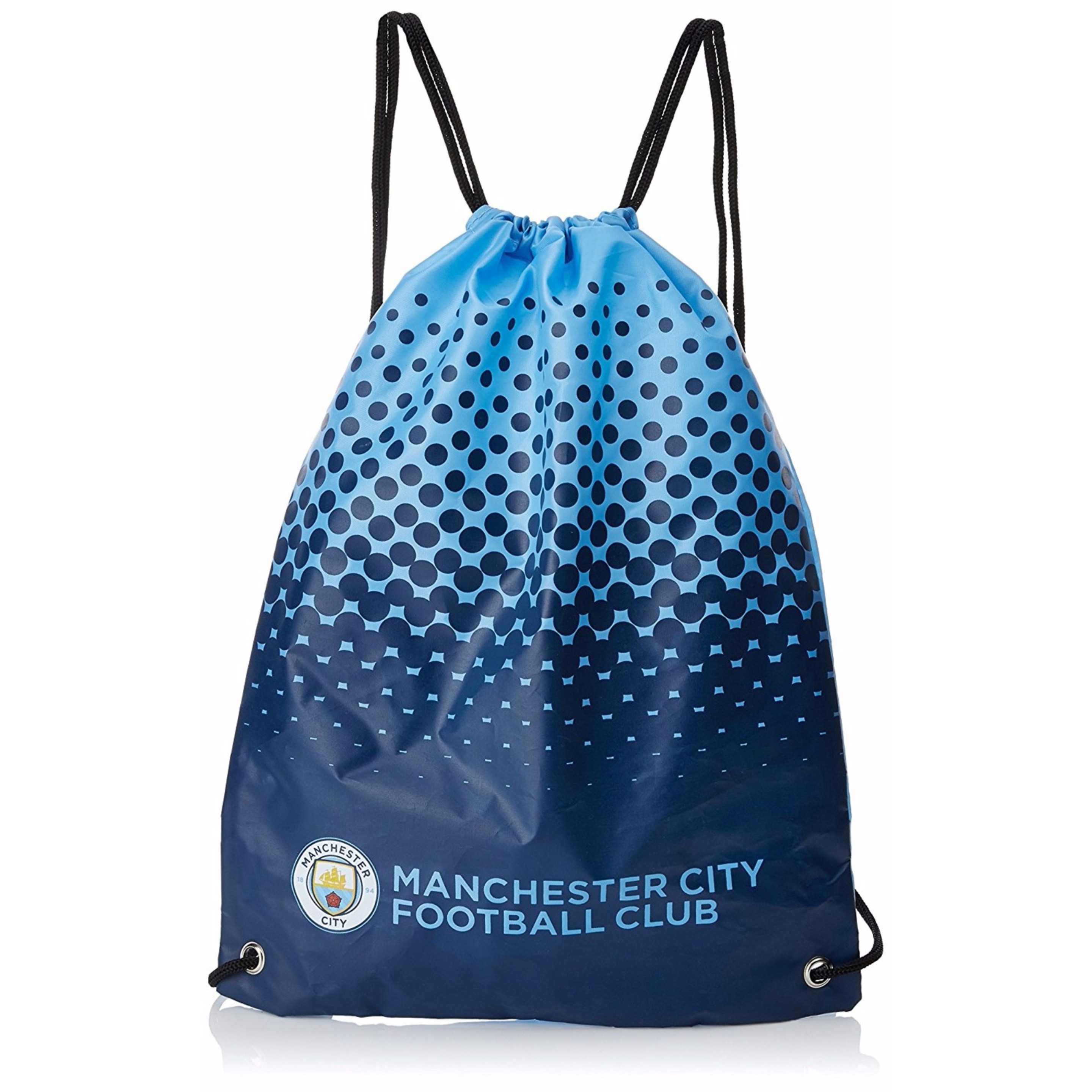 Bolsa De Deporte Con Escudo Oficial Del Manchester City Manchester City Fc (Azul)