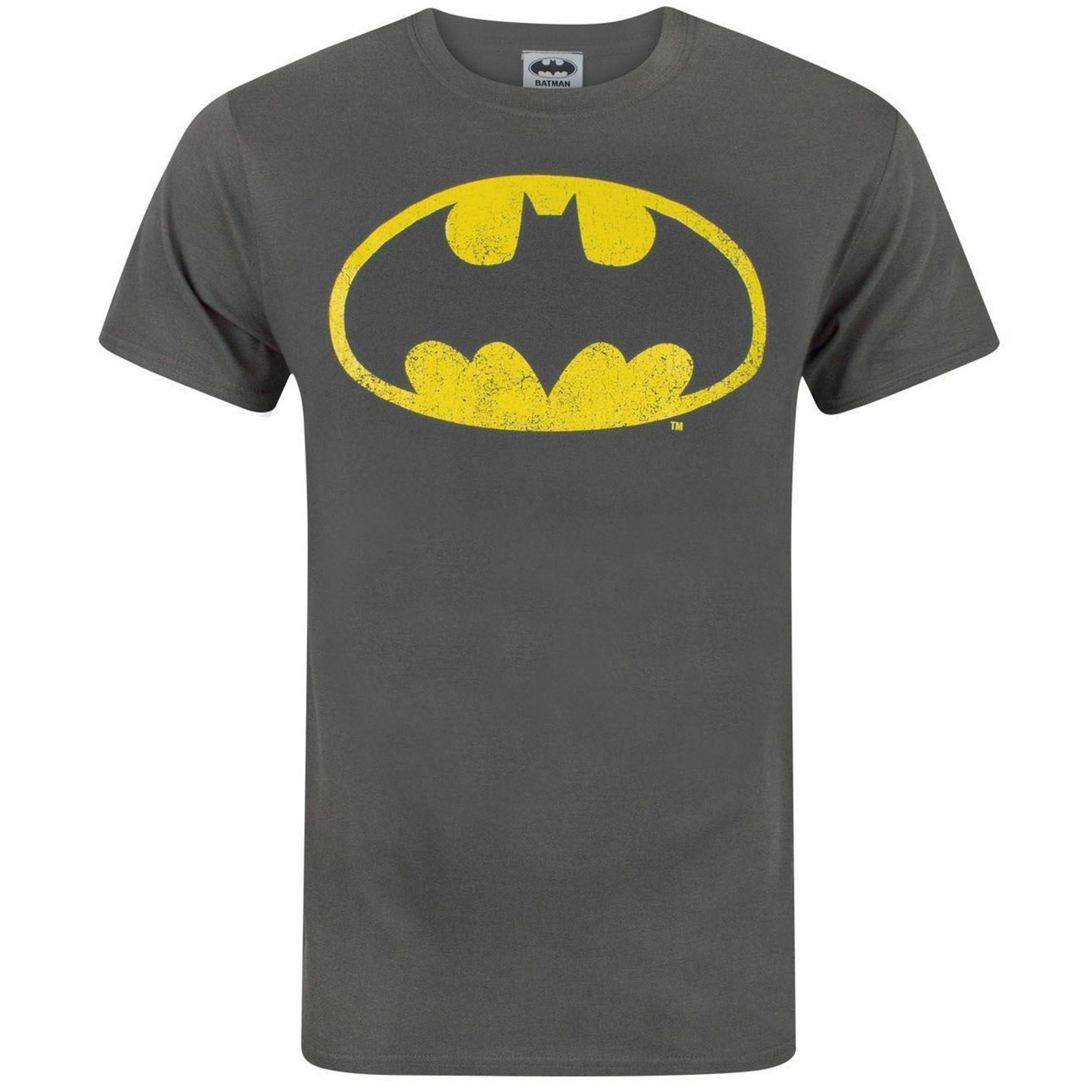 Camiseta Con Logo En Efecto Desgastado Batman