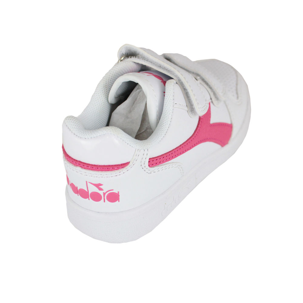 Zapatillas Diadora Playground Ps Girl C2322 White/hot Pink