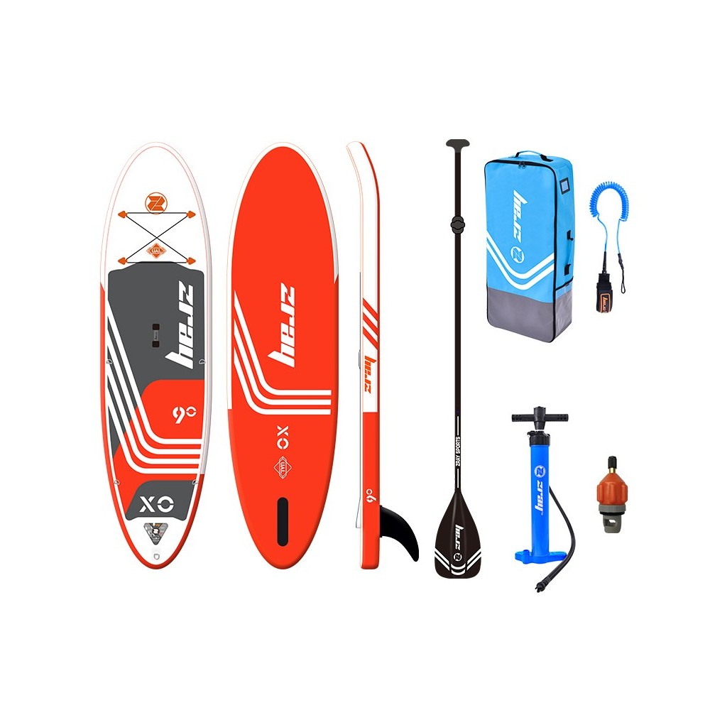 Tabla Paddle Surf Hinchable Zray X0 X-rider 9' - rojo - 
