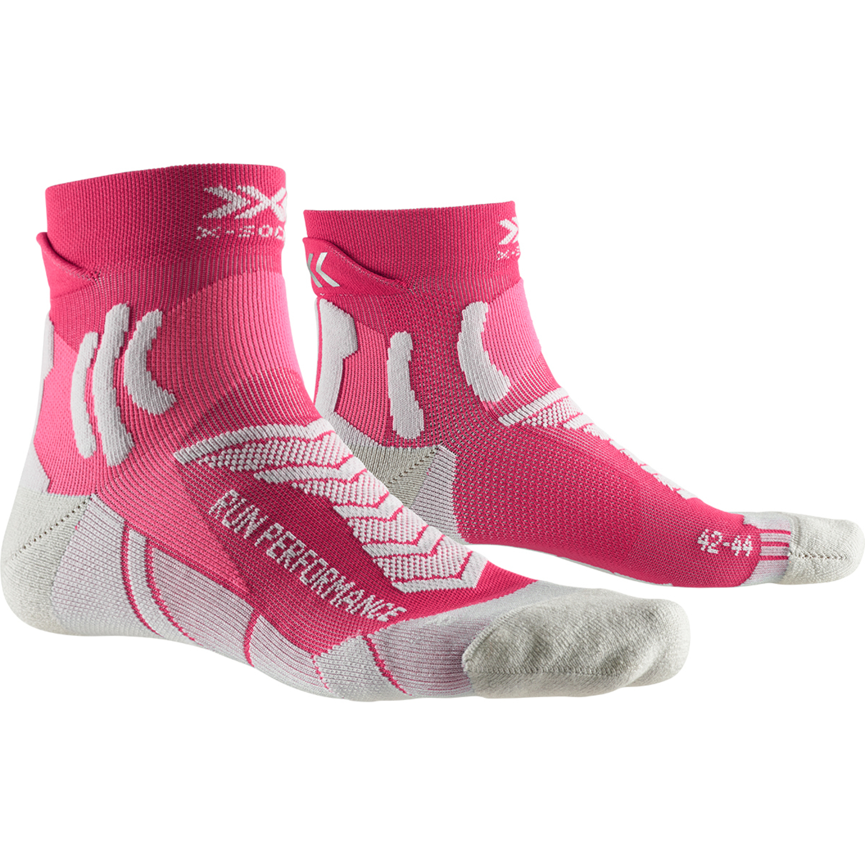 Calcetin Run Performance Mujer  X-socks - rosa - 