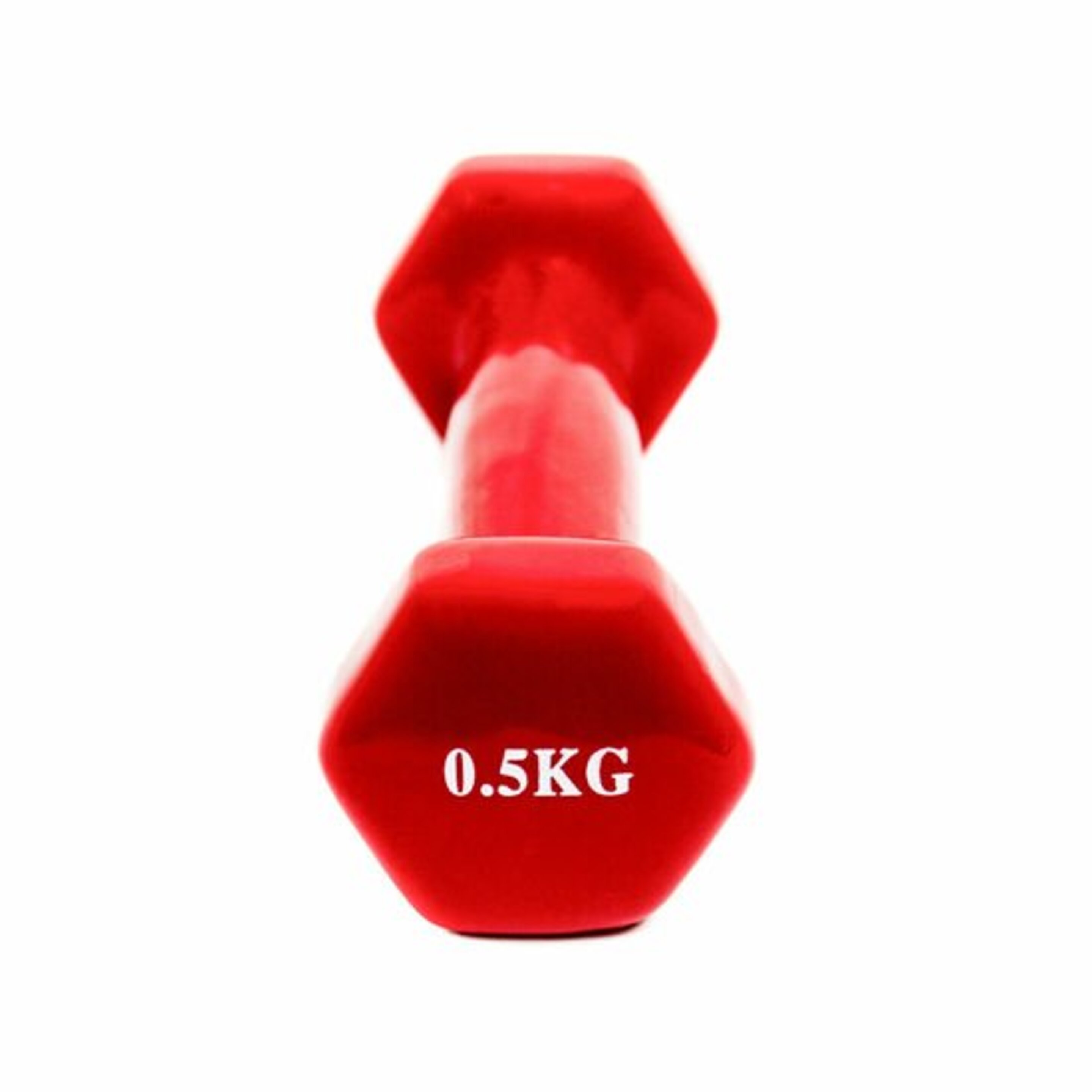 Mancuernas Recubiertas Ozio De 2x0,5 Kg - Rojo  MKP