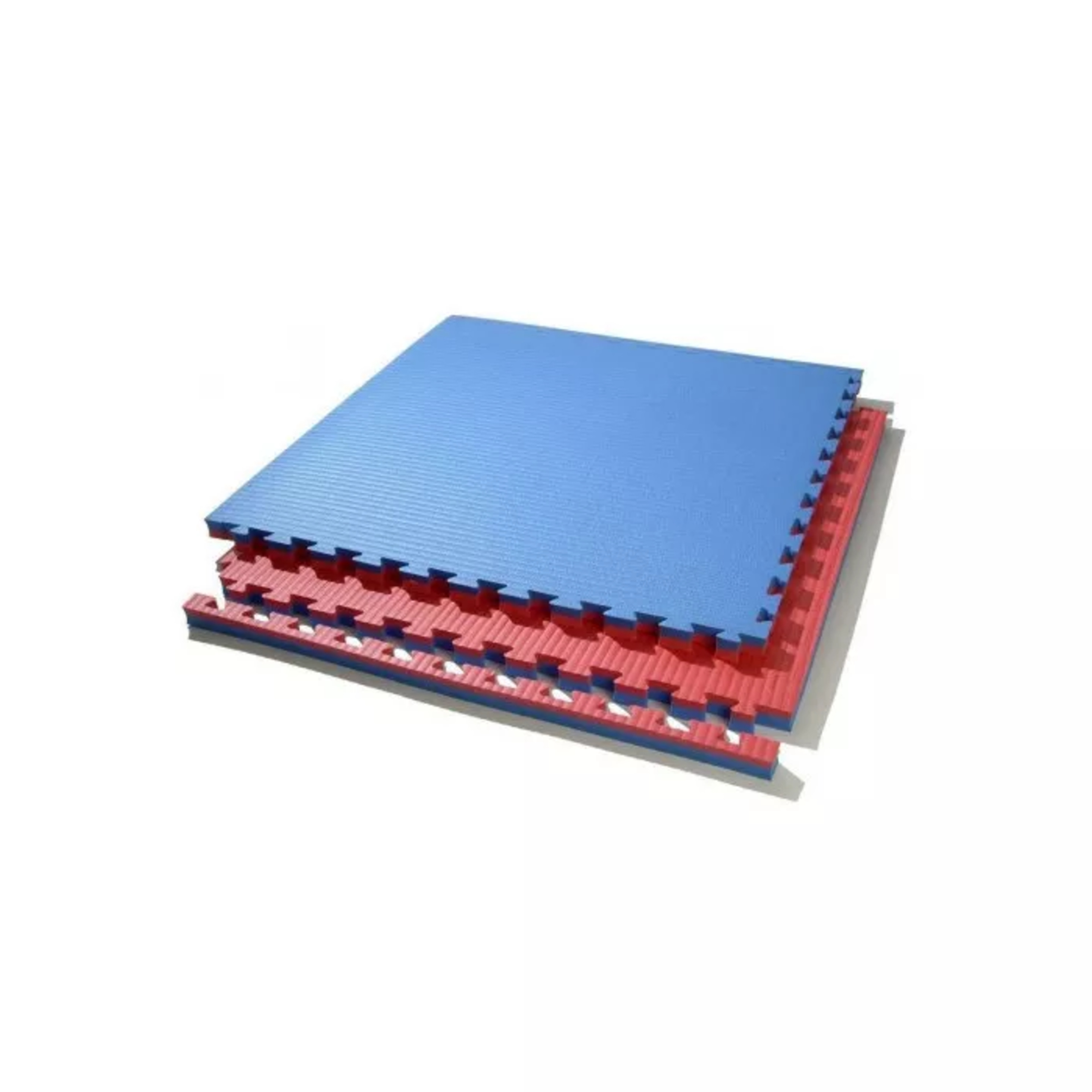 Suelo Puzzle Eva Mat
1000x1000x25mm Rojo/azul (Alta Densidad)