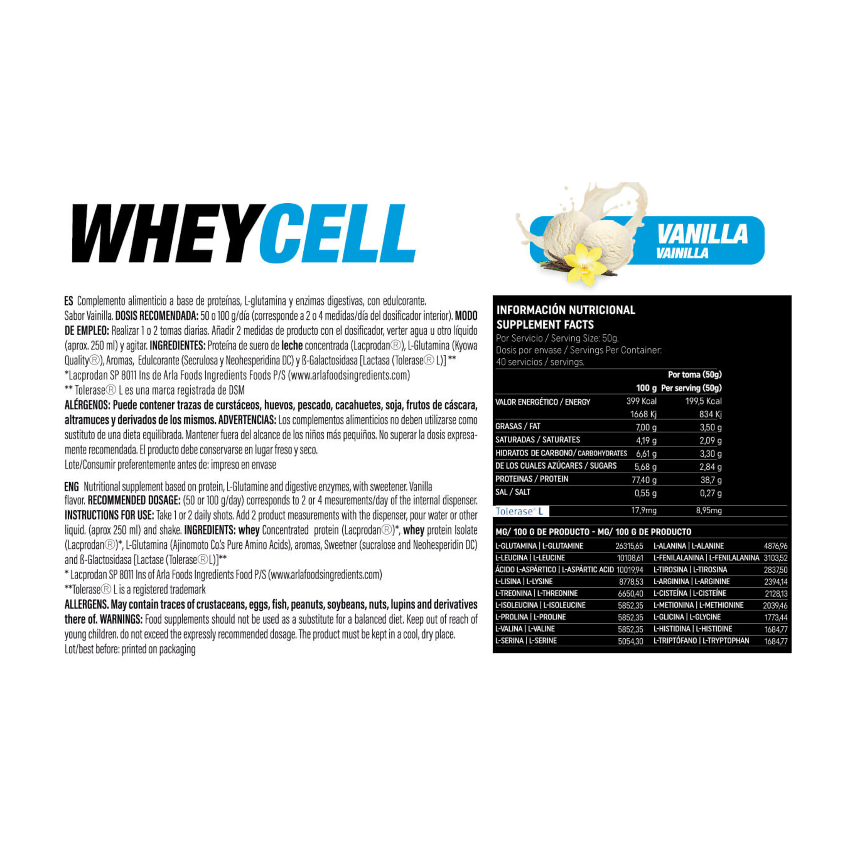 Proteína Wheycell 900gr  MKP