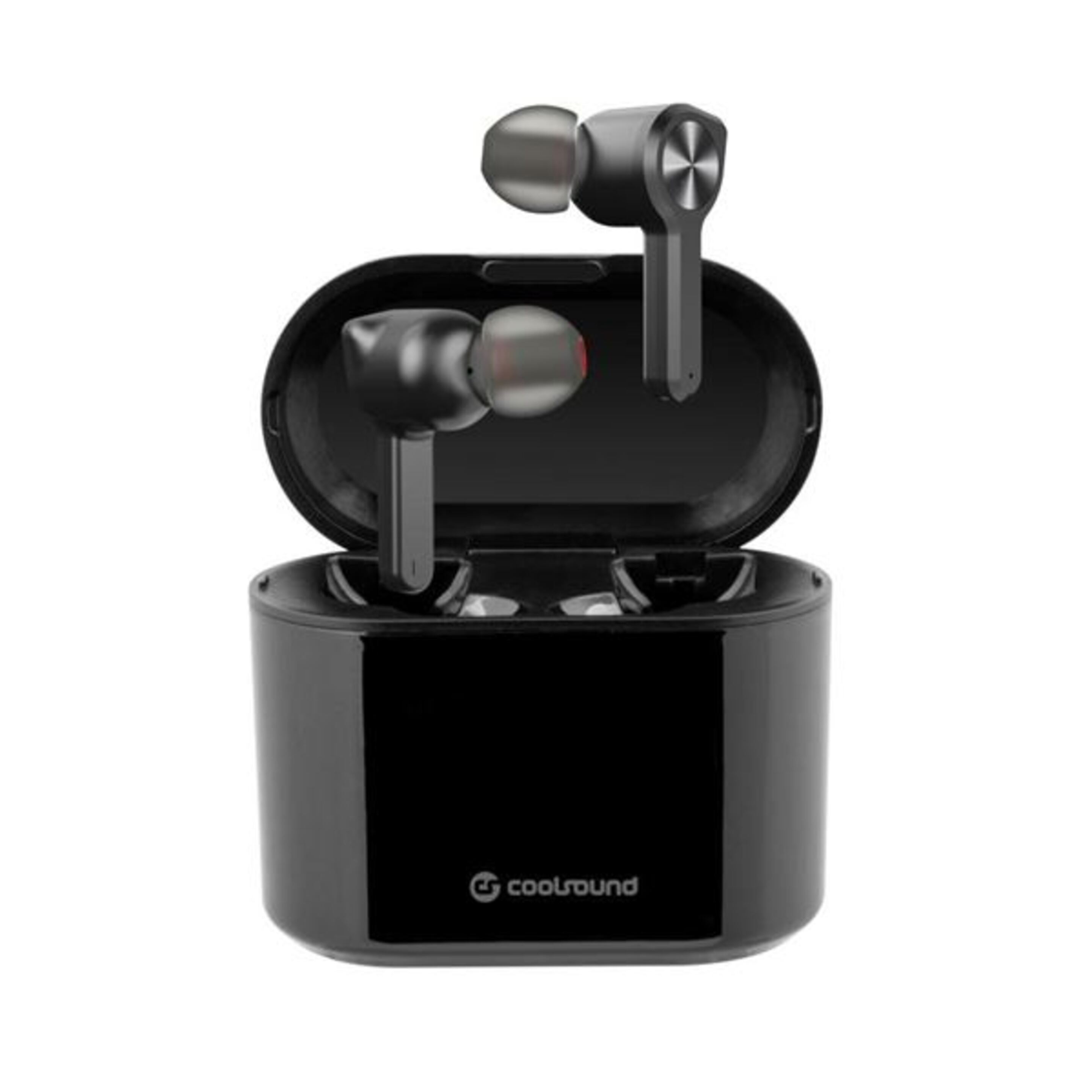 Auriculares Earbuds Tws V10 Touch Bluetooth Negro Coolsound