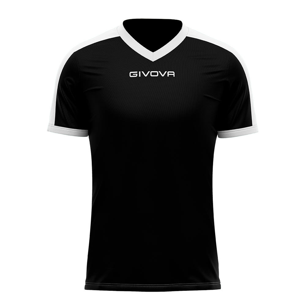Camiseta Givova Revolution - negro-blanco - 