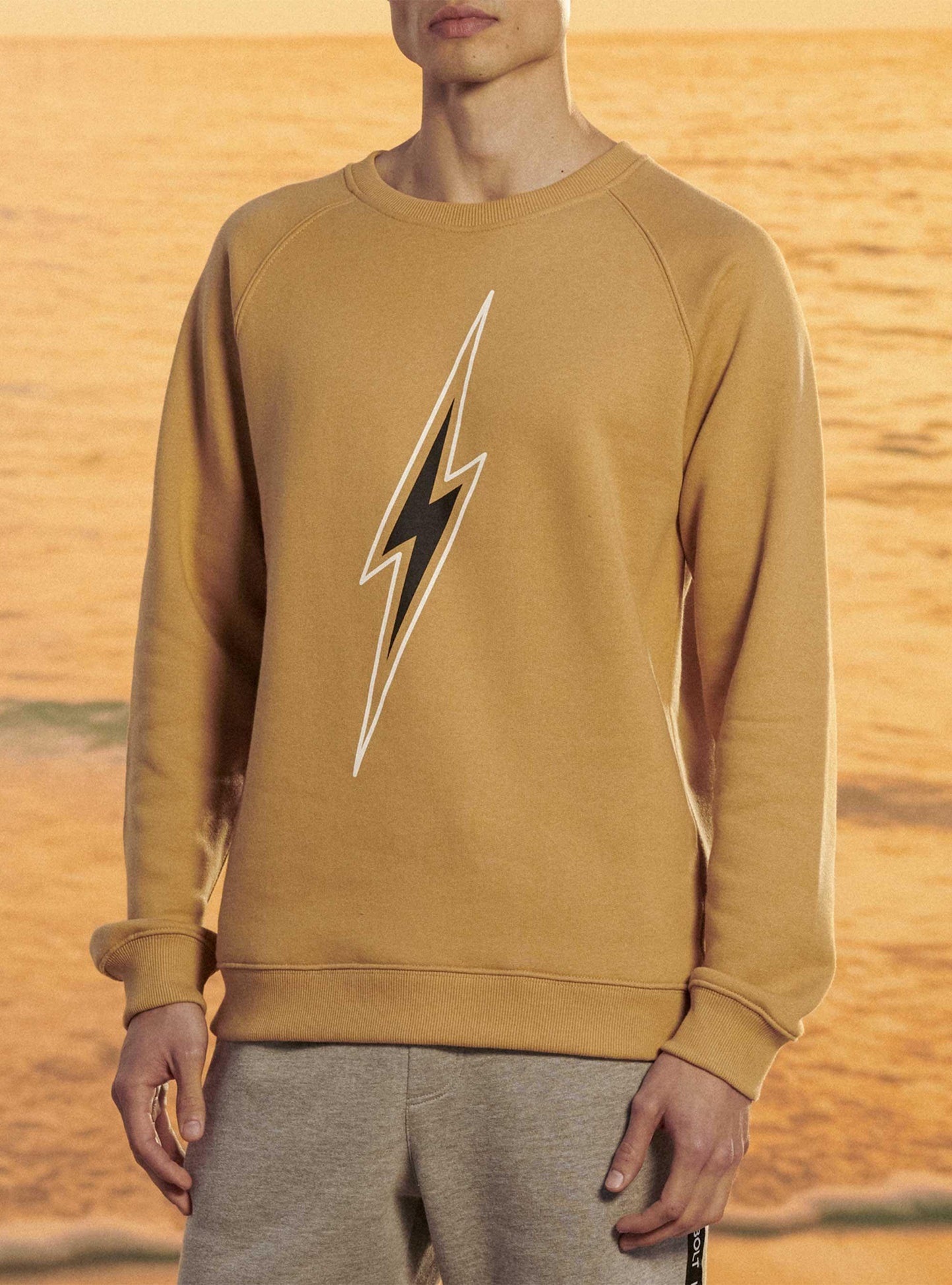 Sweatshirt Lightning Bolt  Forevermore Crew