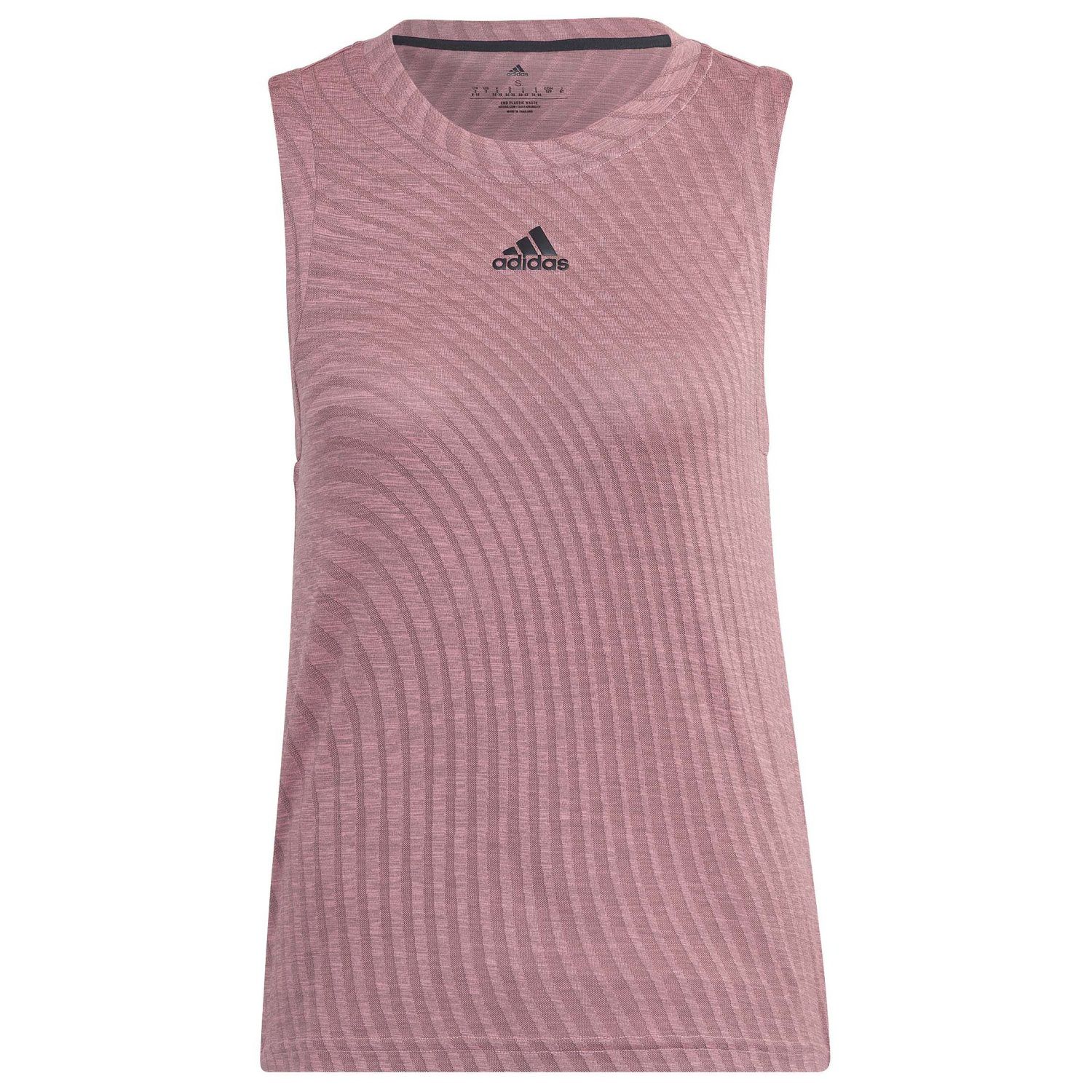 Camiseta adidas De Sem Alças Match - rosa - 