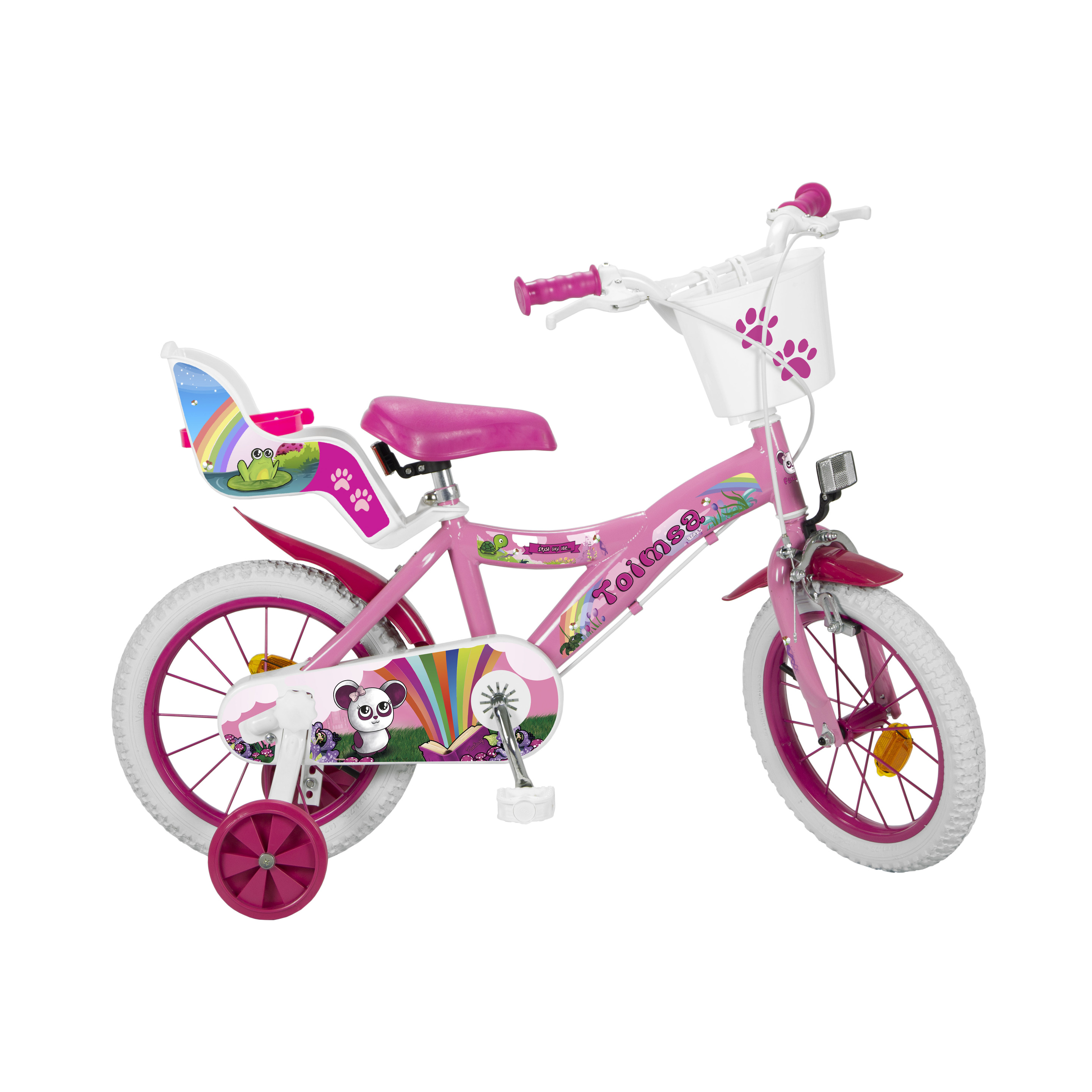 Bicicleta 14" Fantasy - rosa - 