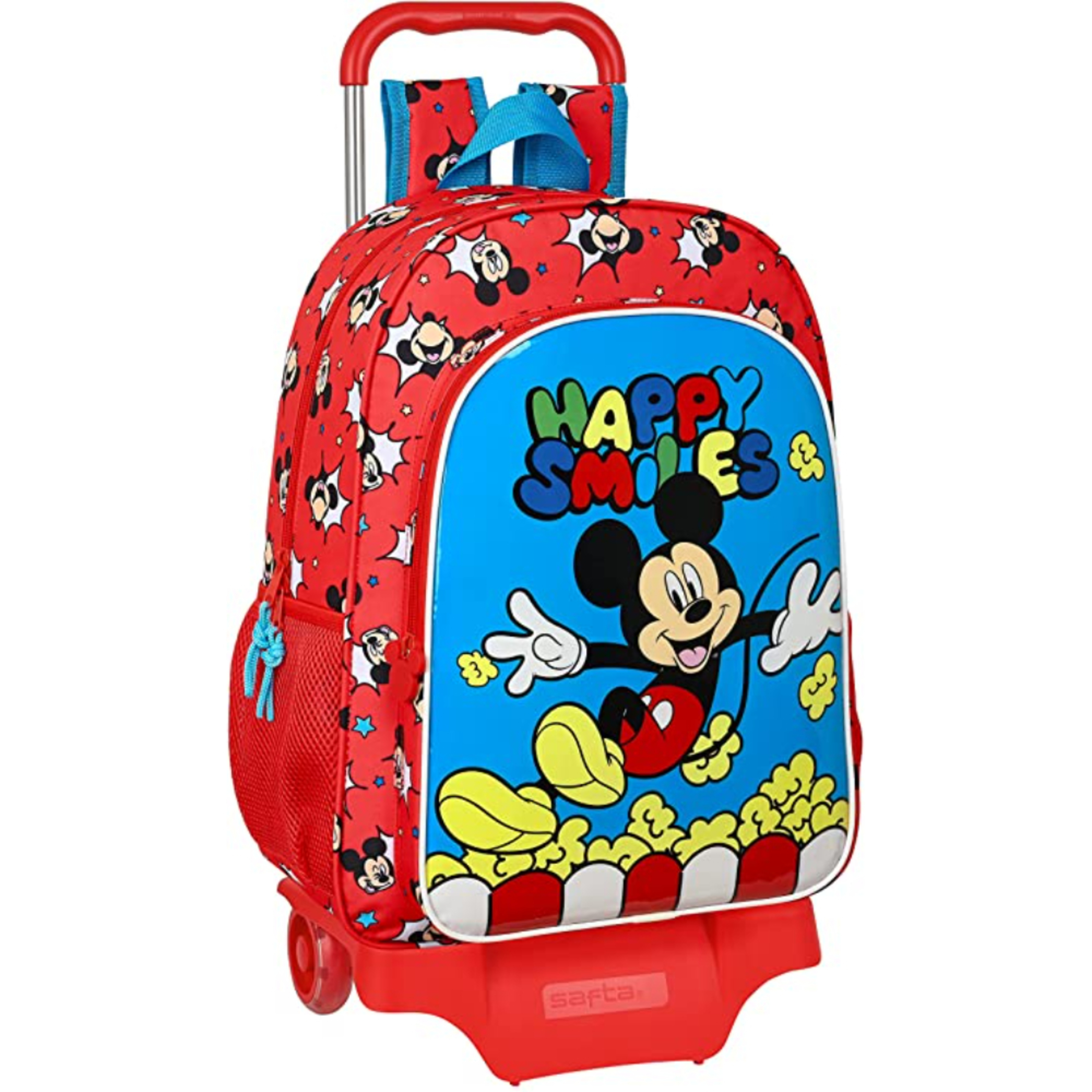 Mochila Trolley Mickey Mouse 71729 - rojo - 