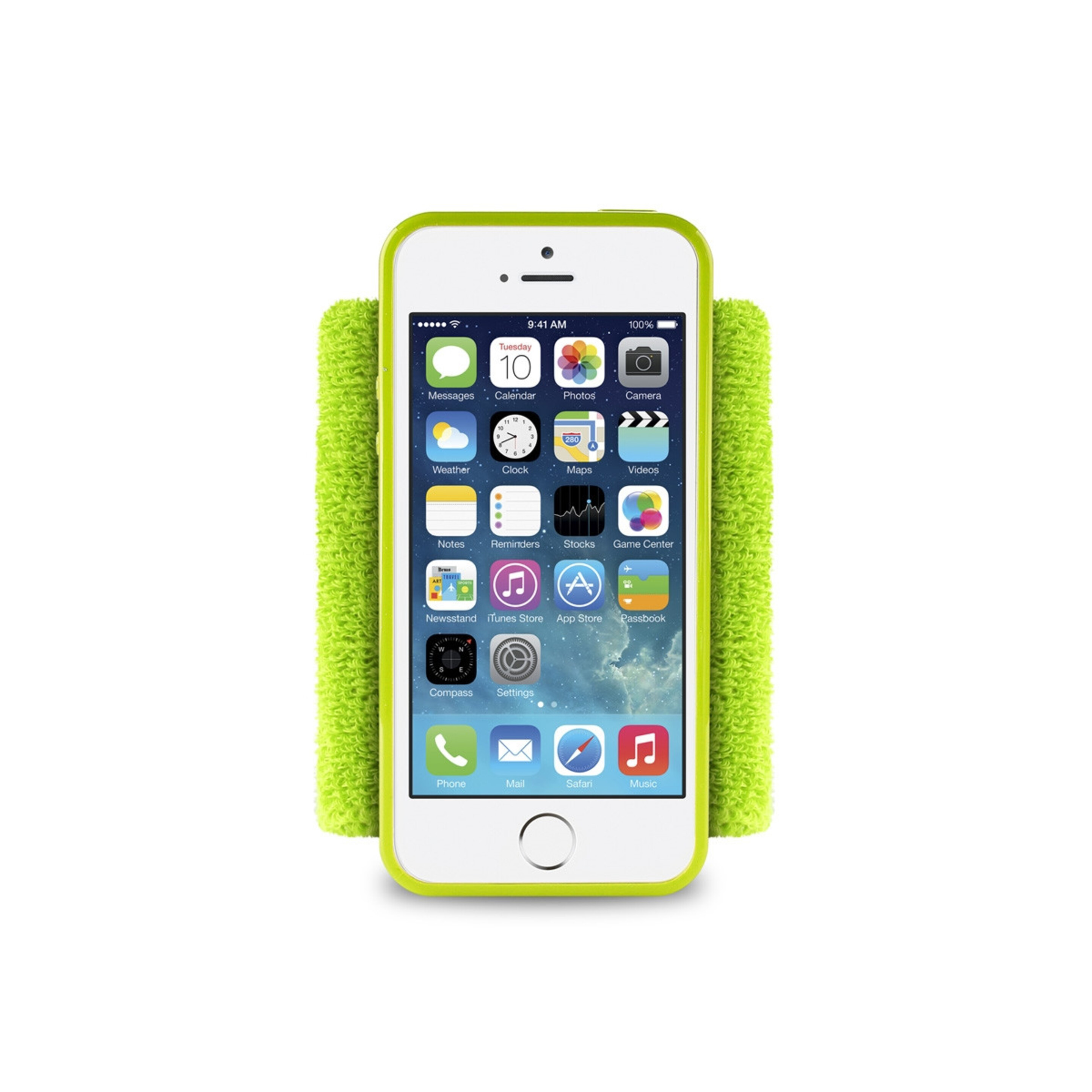 Puro Funda Muñequera Apple Iphone Se/5s/5 Verde - verde  MKP