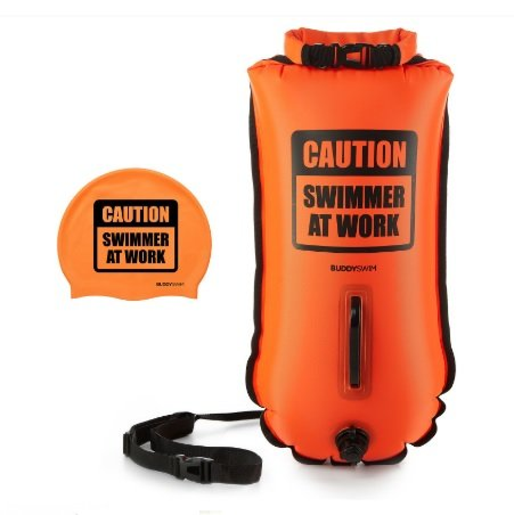 Bóia De Segurança De Água Aberta Csw 28l Buddy Sport - naranja - 