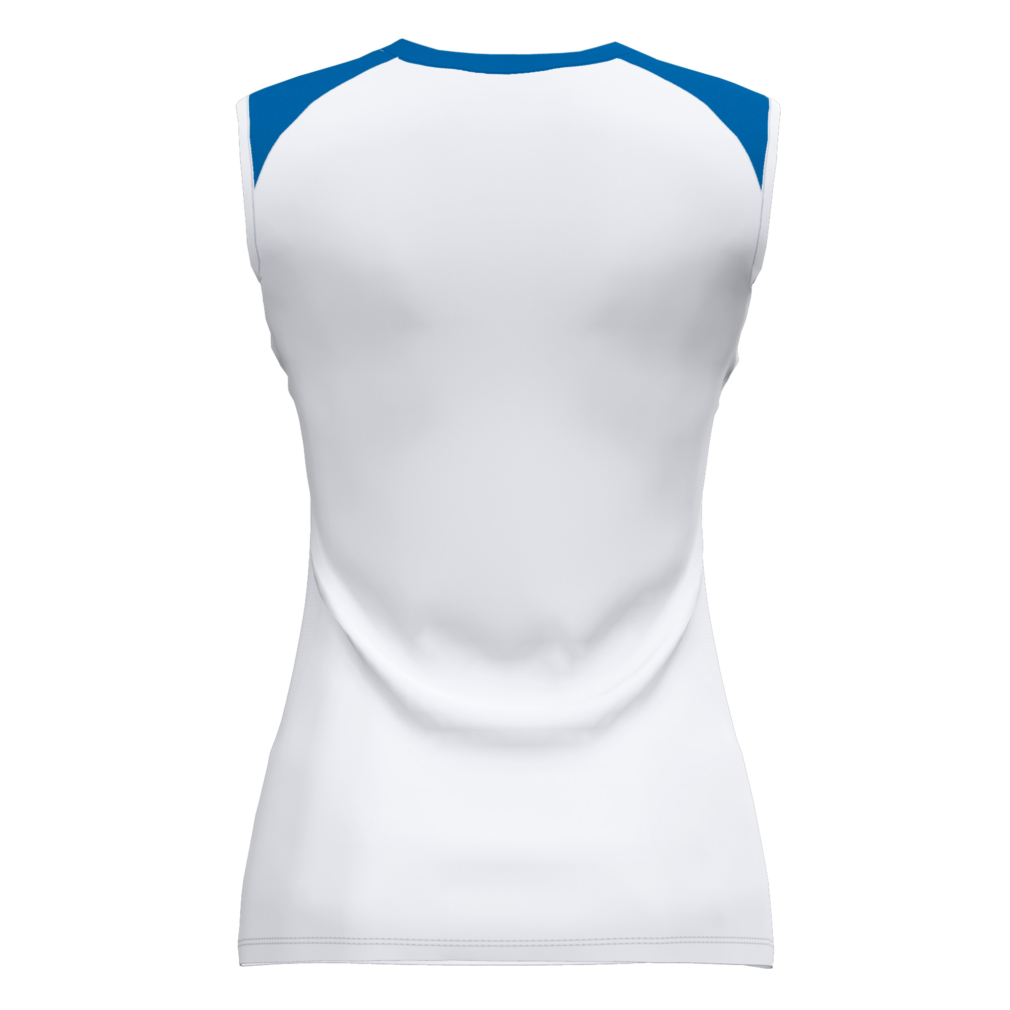 T-shirt De Alça Joma Supernova Ii Branco Azul Royal
