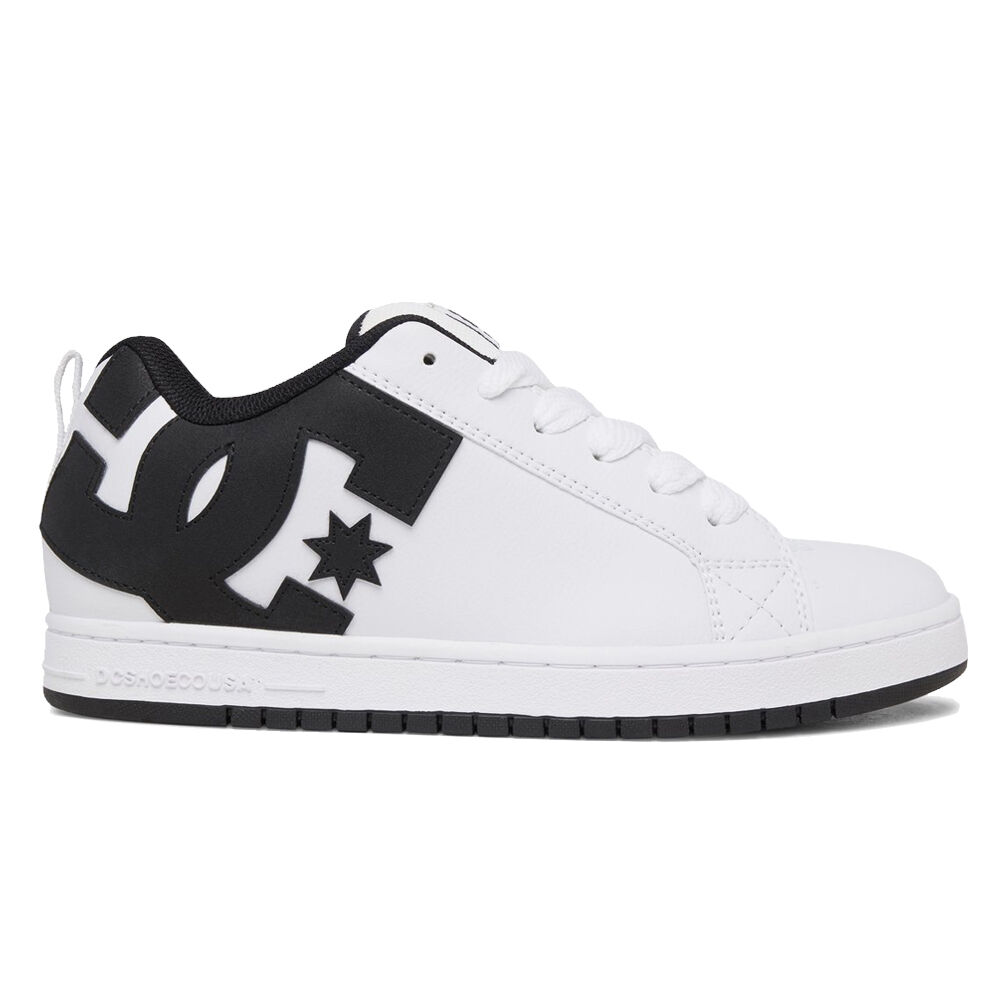 Zapatillas Dc Shoes Court Graffik 300529 - blanco-negro - 