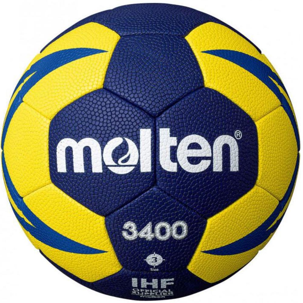 Balón De Balonmano Molten Hx3400 Ihf - amarillo-azul - 