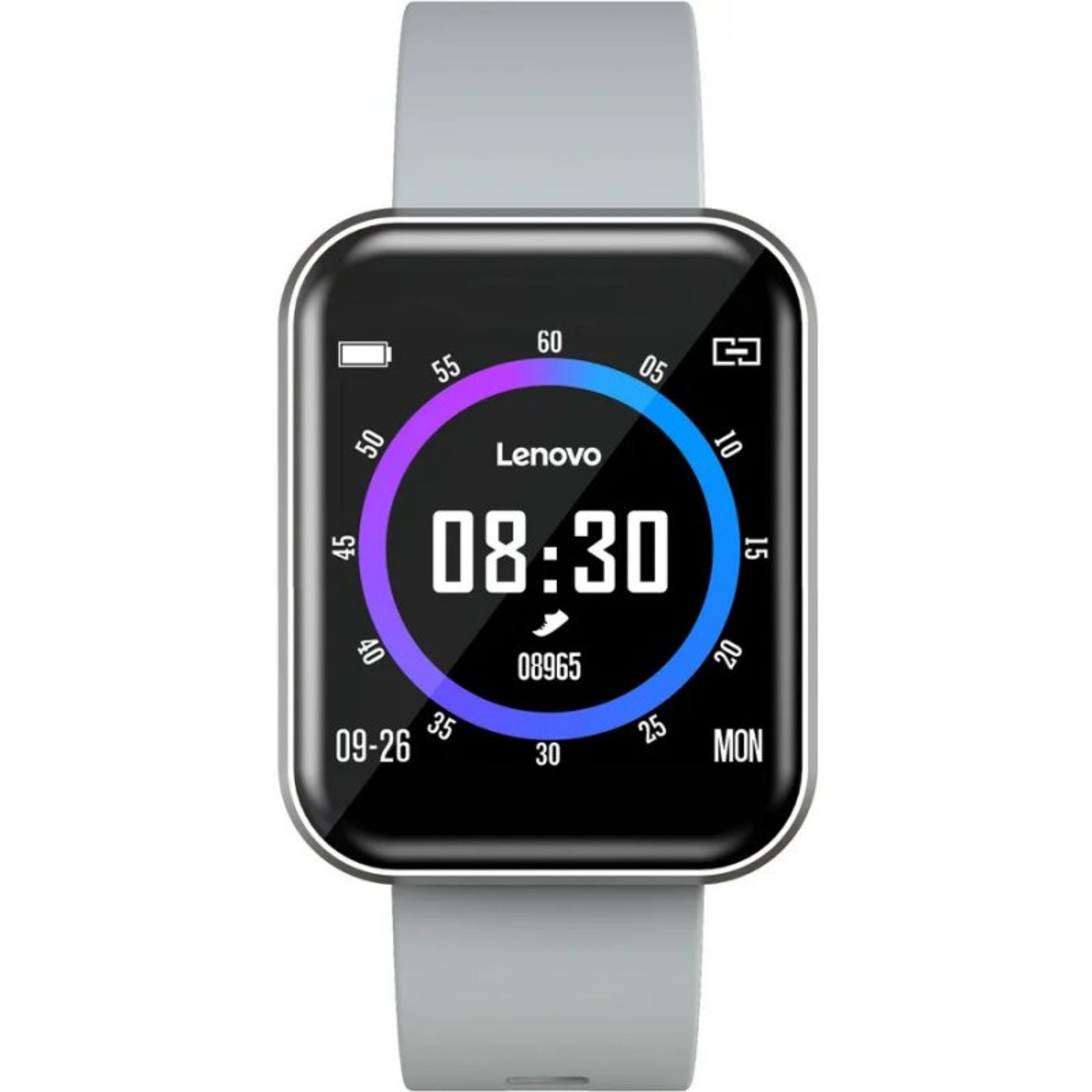 Smartwatch Lenovo E1 Pro With Blood Oxygen & Blood Pressure Monitor - Gris - Lenovo E1 Pro  MKP