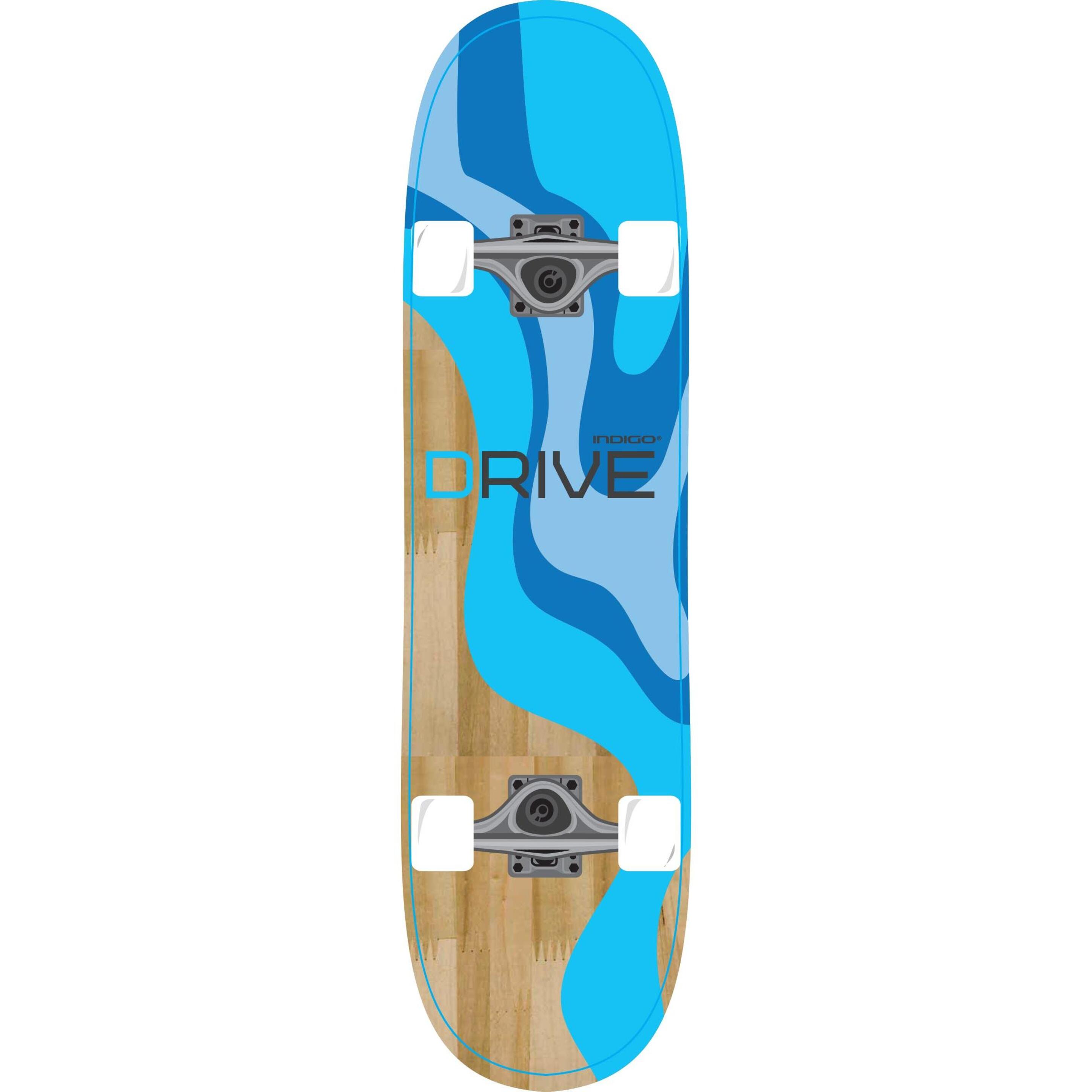 Skateboard Drive Indigo 78.74 * 20.32 Cm - Azul  MKP