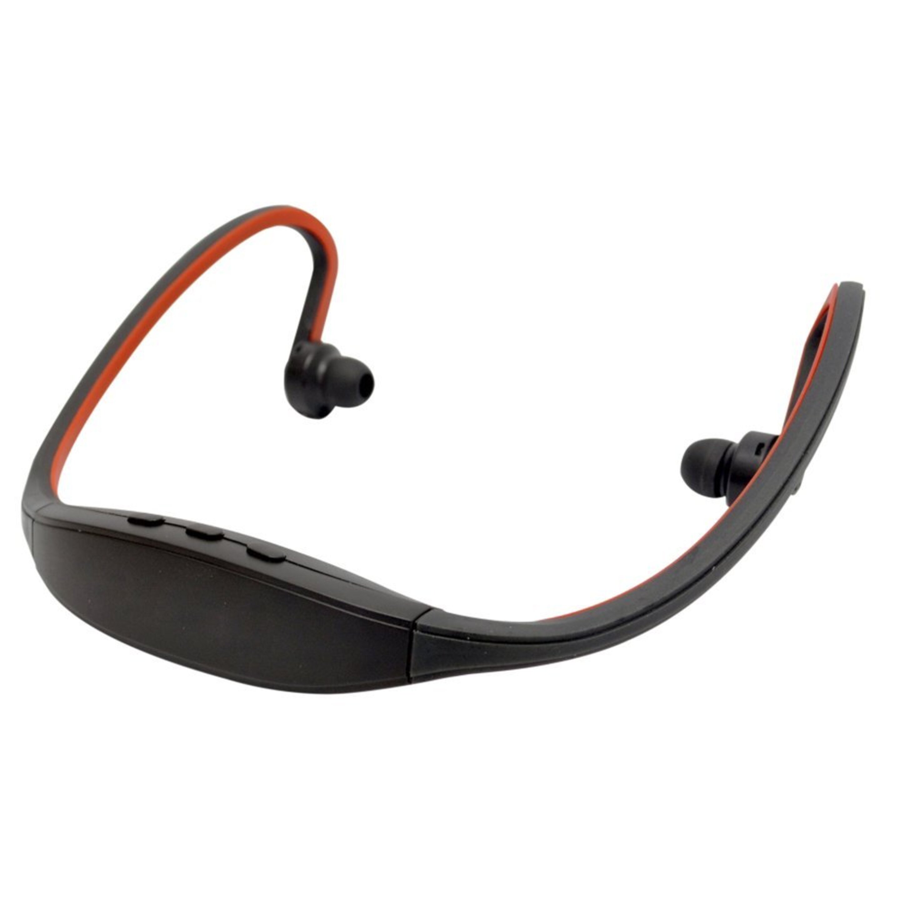 Auricular Diadema Sport Mp3+radio Fm Rojo